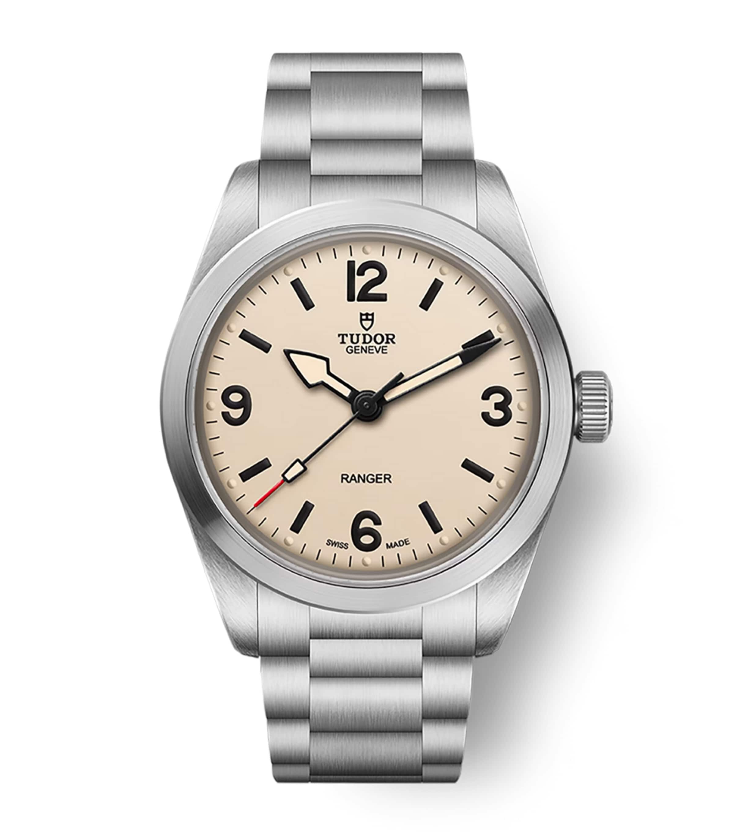 TUDOR Ranger Stainless Steel Watch 36mm Beige Image 1