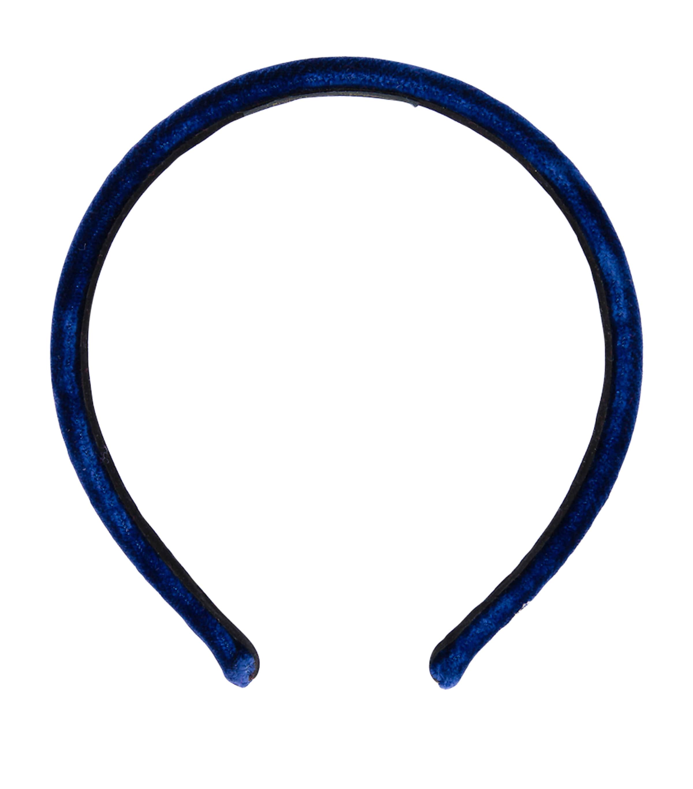 Alexandre de Paris Velvet Timeless Ella Headband | Women Accessories | Hair Accessories | Headbands