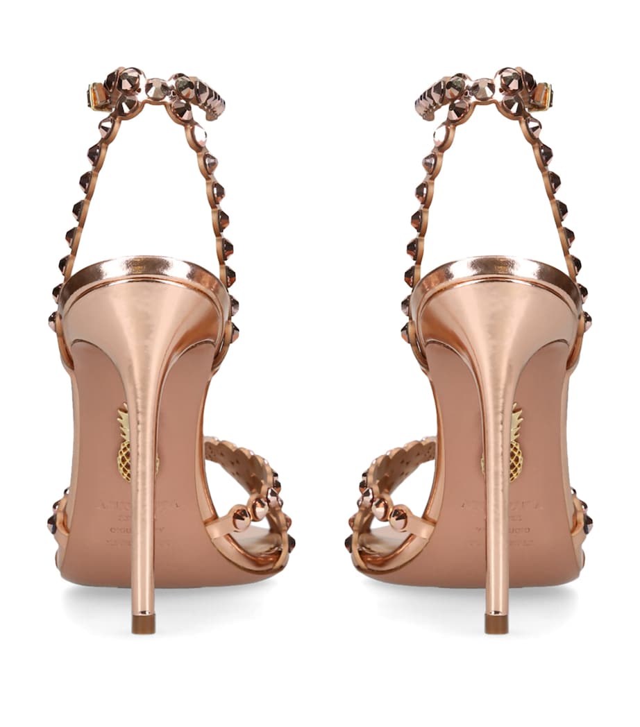 Leather Tequila Sandals 105 GOLD Image 4