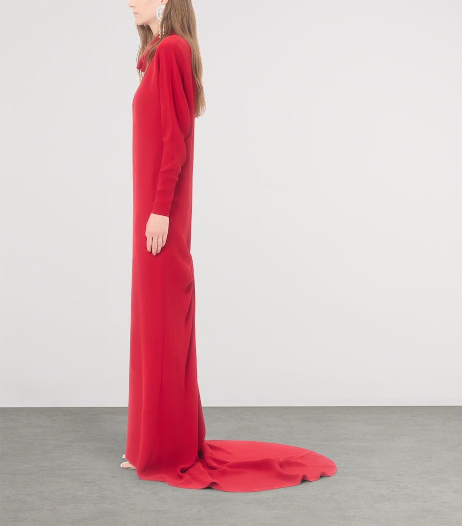 Valentino Womens Silk Cady Gown Image 4