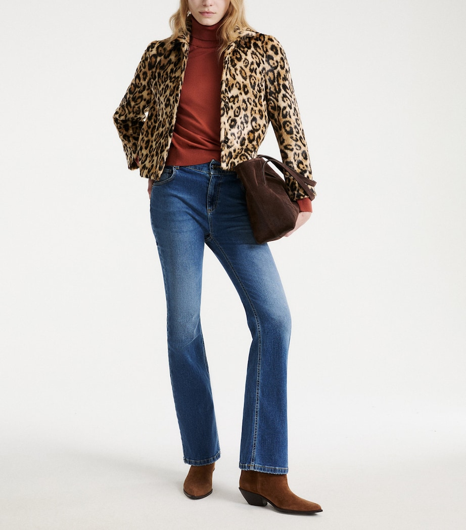 Marella Womens Rollneck Sweater Rust Image 2