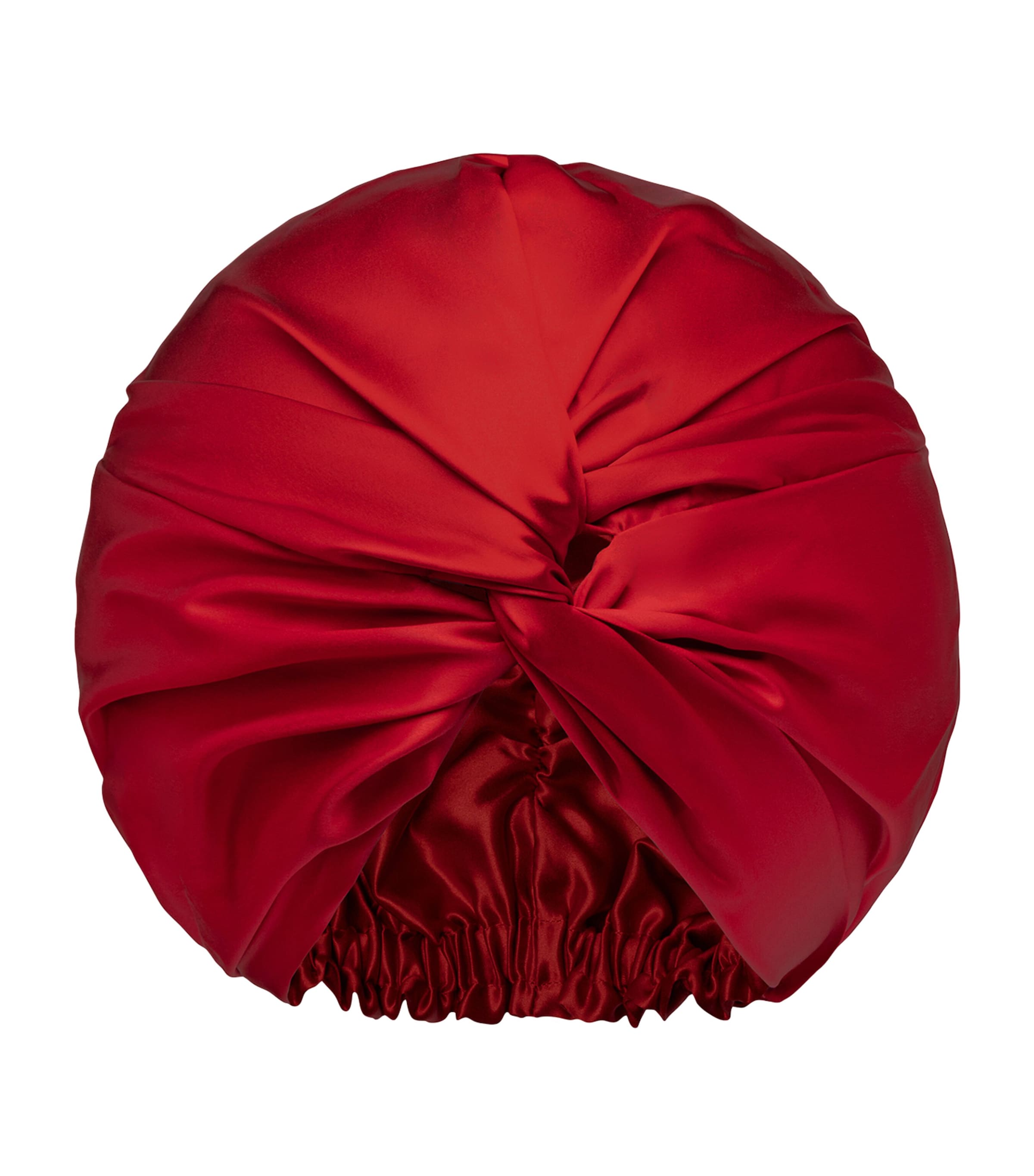 Slip Pure Silk Turban Scarlet Image 2
