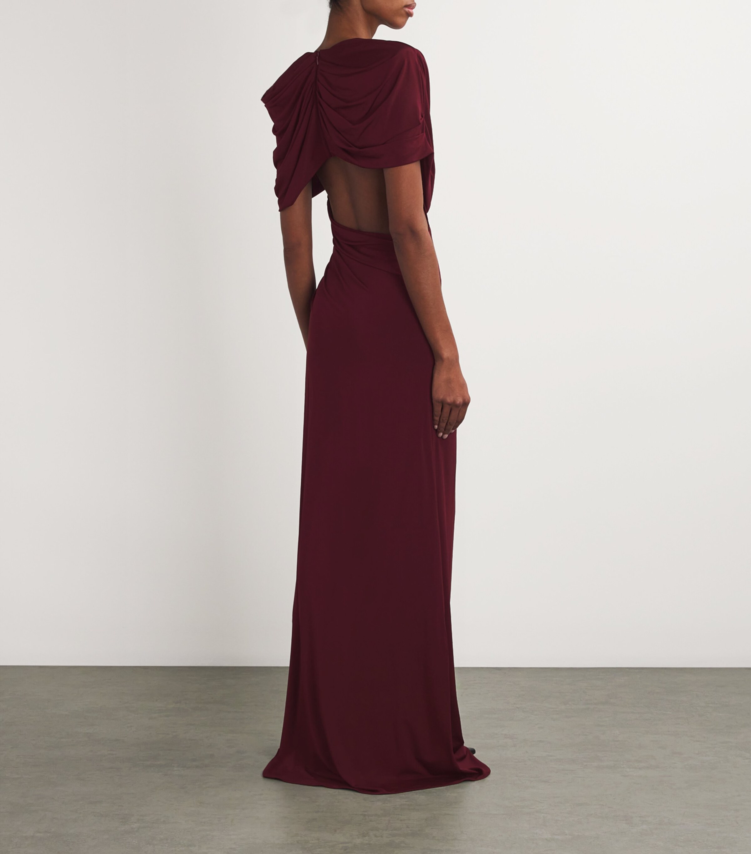 Stella McCartney Draped Cut-Out Gown | Harrods US