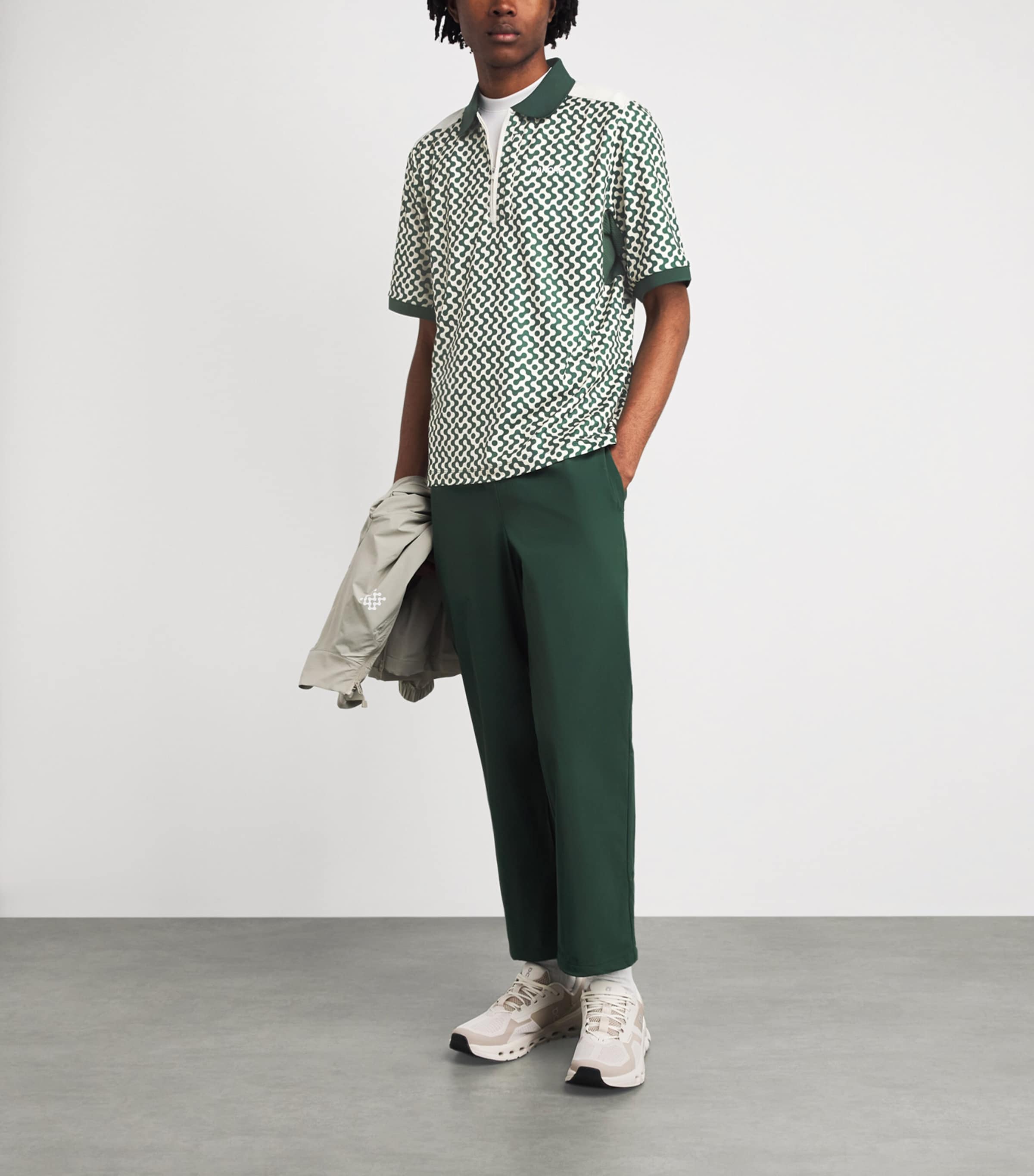 Manors Mens Eighteenth Ranger Polo Shirt Pine Green Image 2