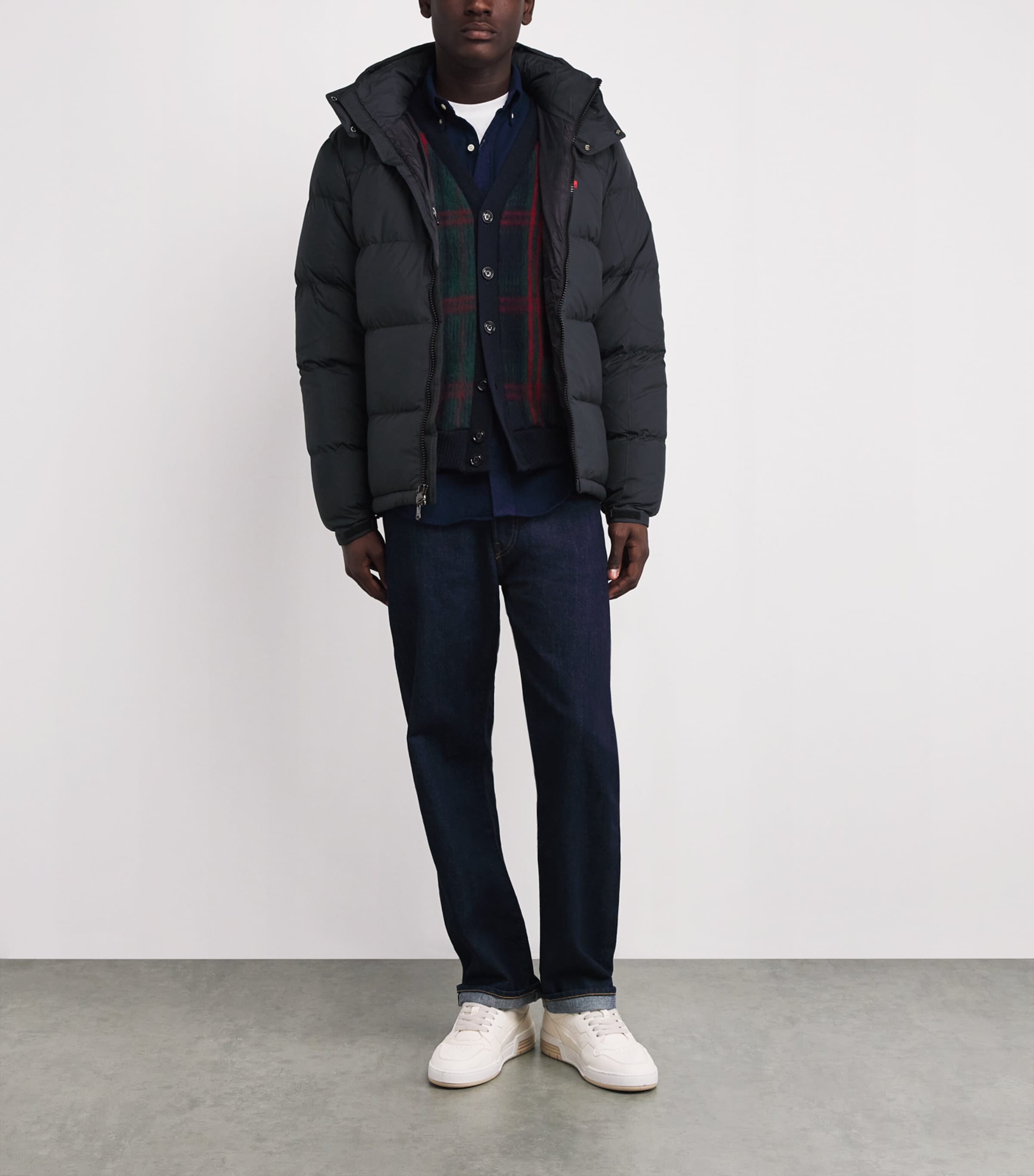 Water-Resistant Down Gorham Puffer Jacket BLACK Image 2