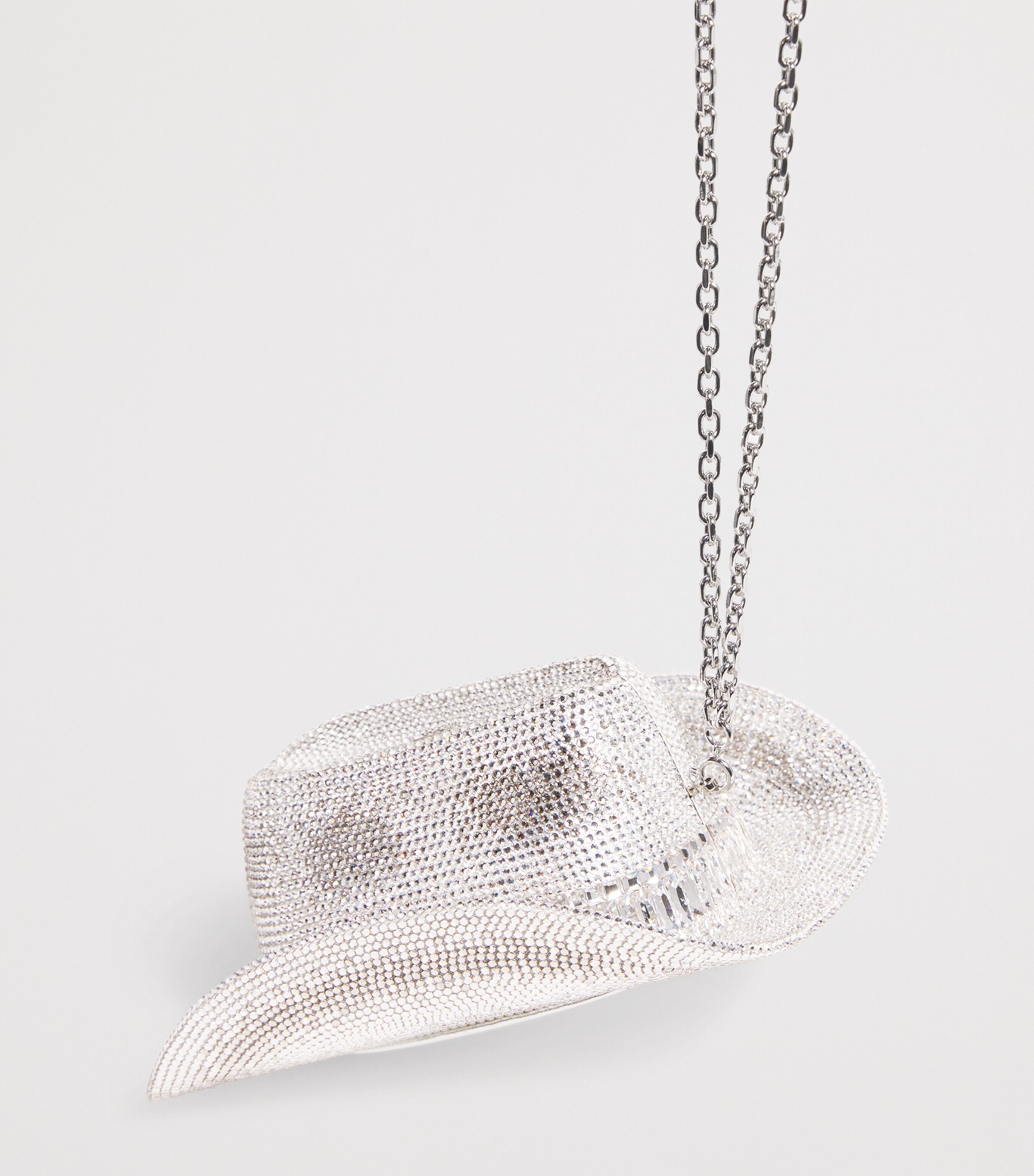Crystal Cowboy Hat Jane Clutch Bag SRHMT RHINE MULTI Image 7