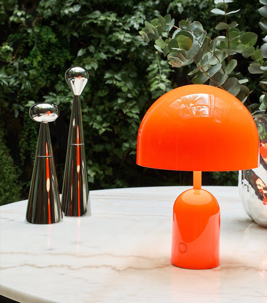 Portable Bell Table Lamp FLUORESCENT ORANGE Image 10