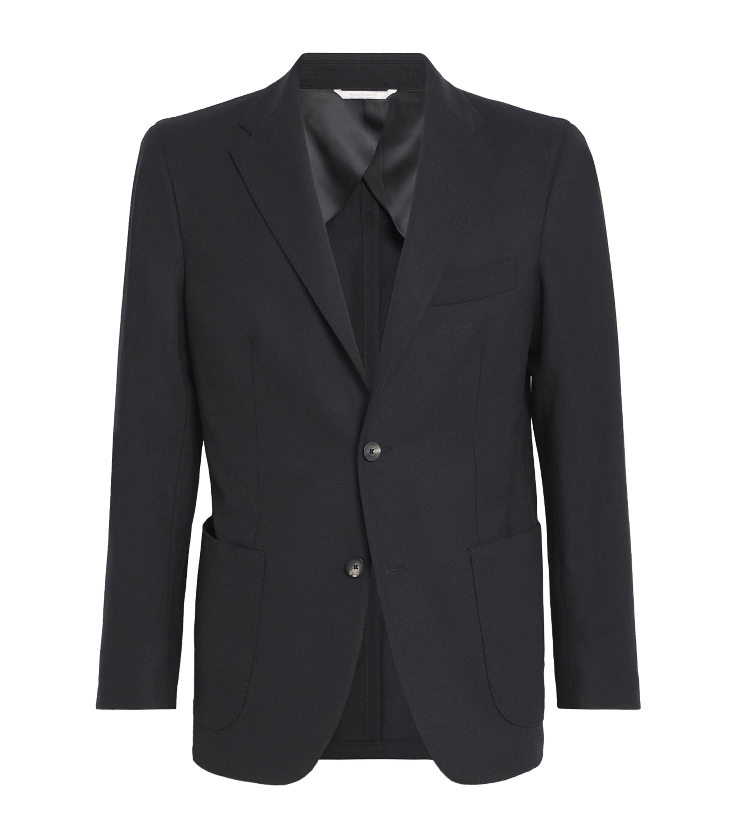 Marco Pescarolo Cashmere Unstructured Blazer In Black