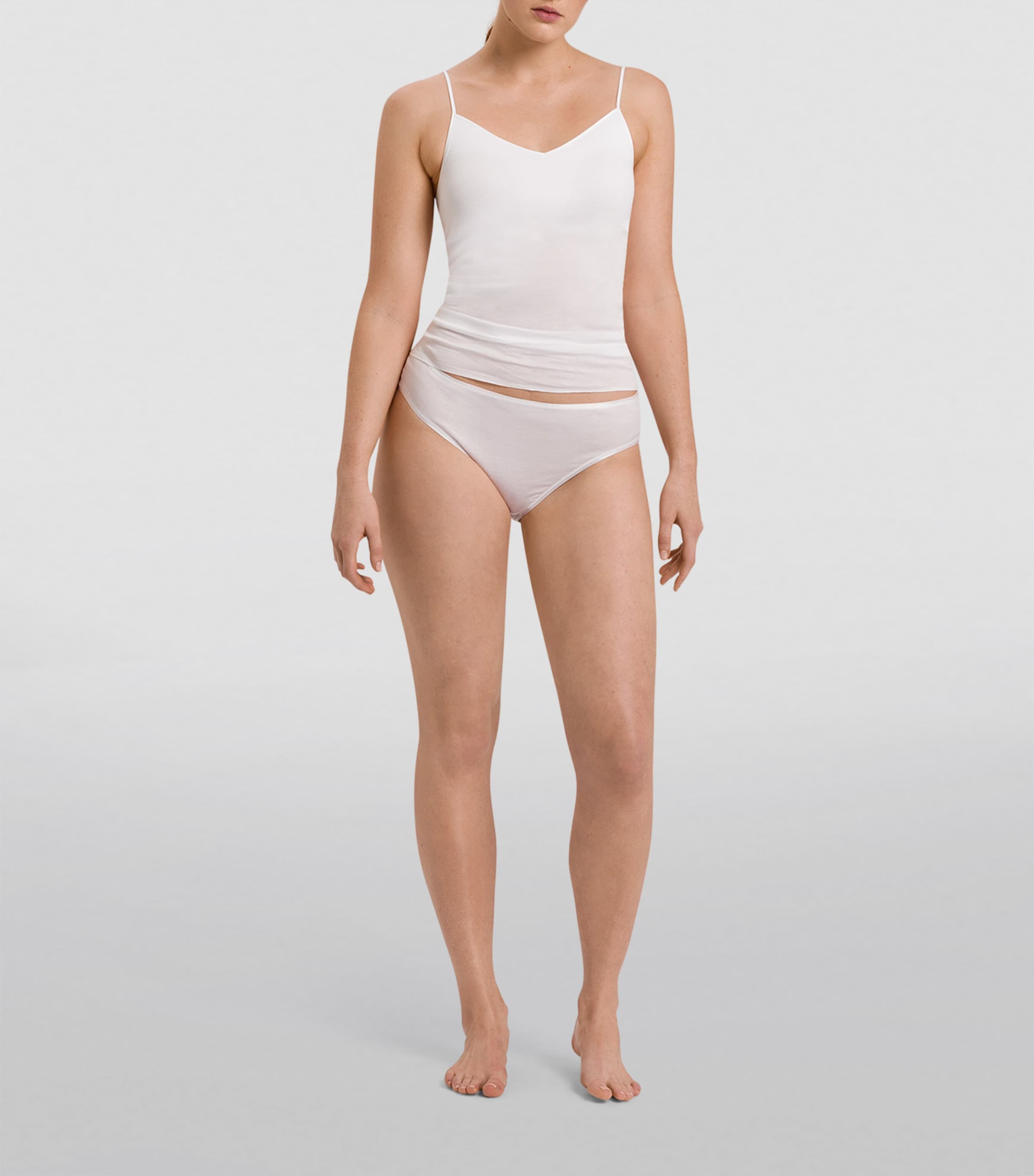 Cotton Seamless Padded Camisole 0101 Image 2