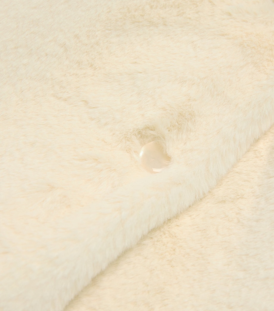 Faux Fur Ivory Coat (12 Months) 60 T888 Image 3