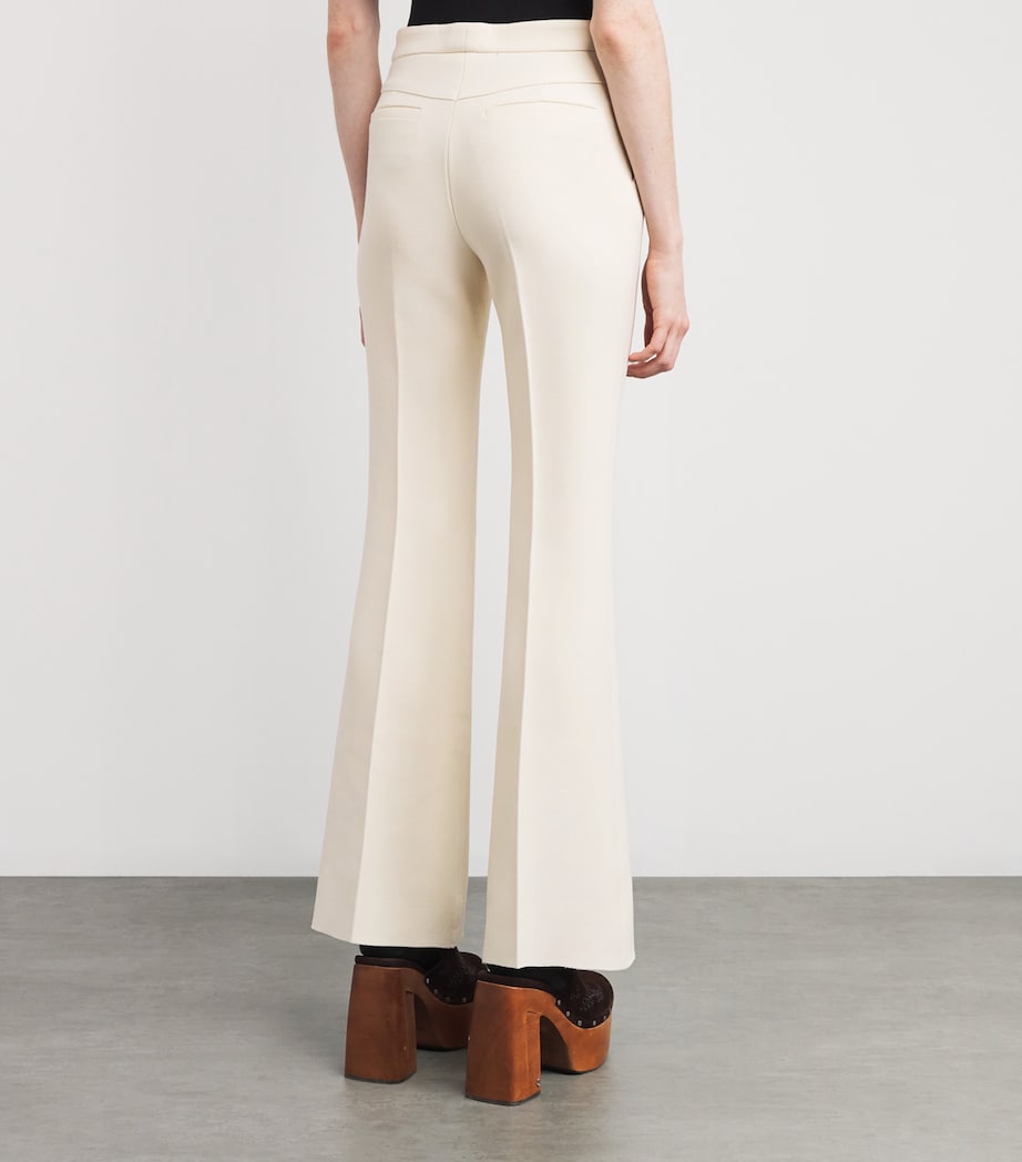 Flared Tailored Trousers M3791 Image 4