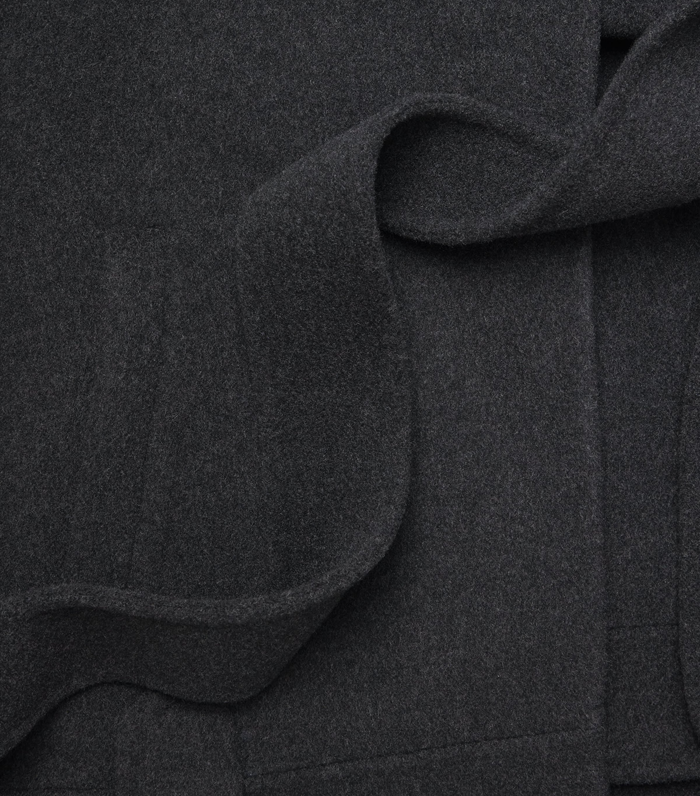 Khaite Womens Wool Alder Jacket Charcoal Image 6