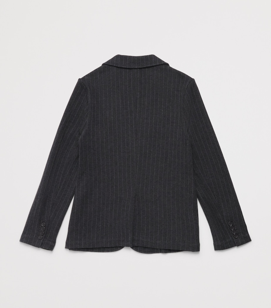 Cotton-Blend Blazer (2-7 Years) NAVY/STRIP Image 2