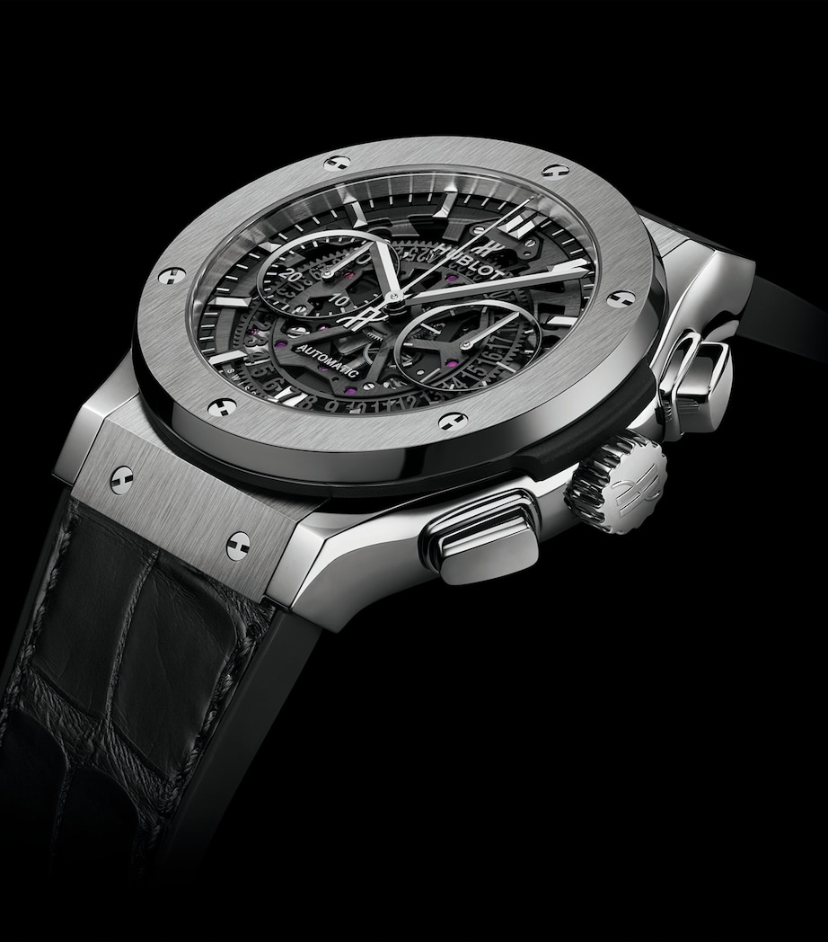 Ceramic Classic Fusion Aerofusion Chronograph Watch 45mm BLACK Image 3