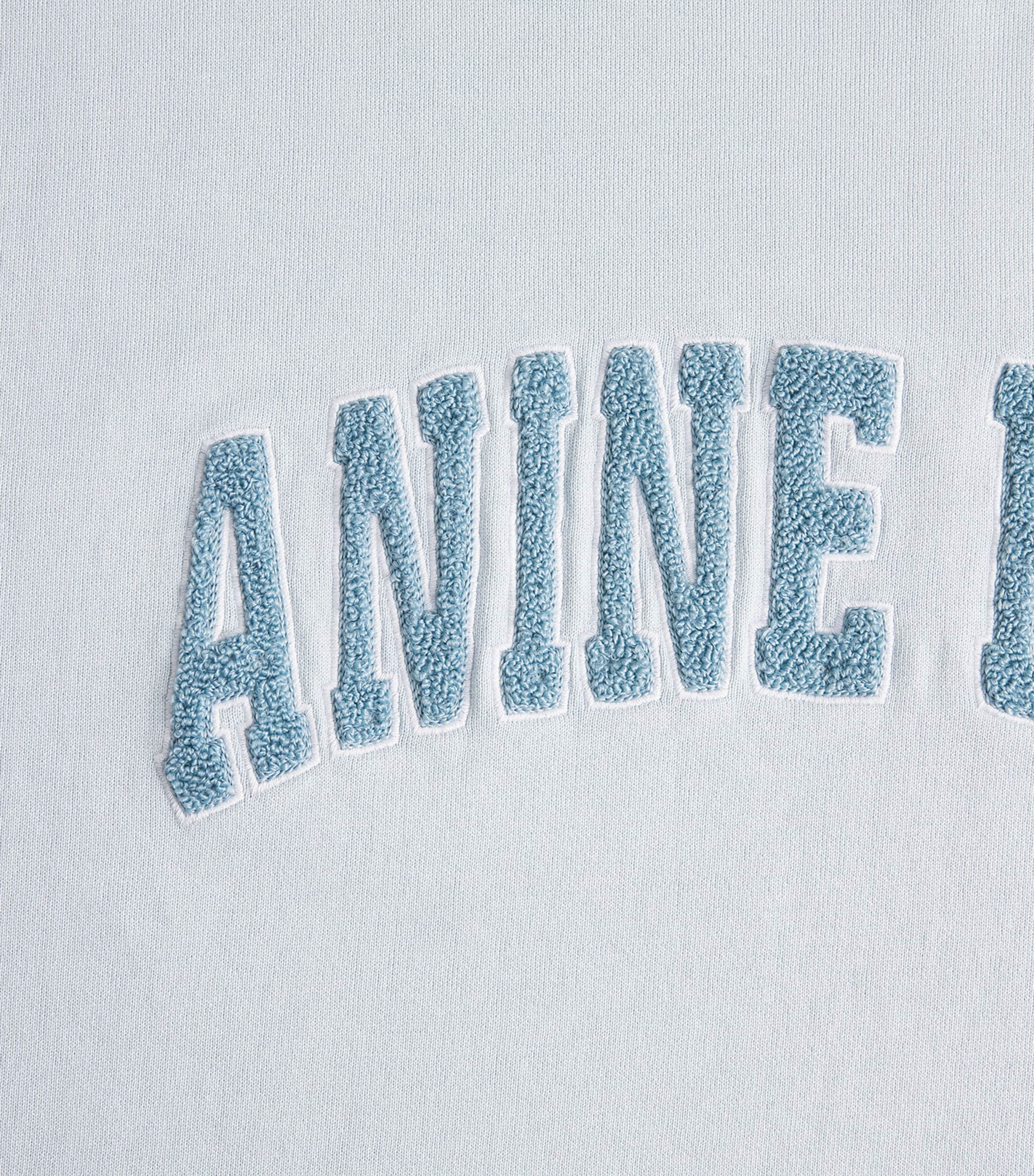 Cotton Logo Miles Sweatshirt  PALE BLUE Image 5