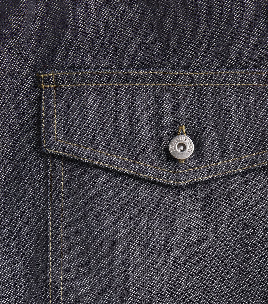 Denim Oversized Overshirt INDIGO 870 Image 5