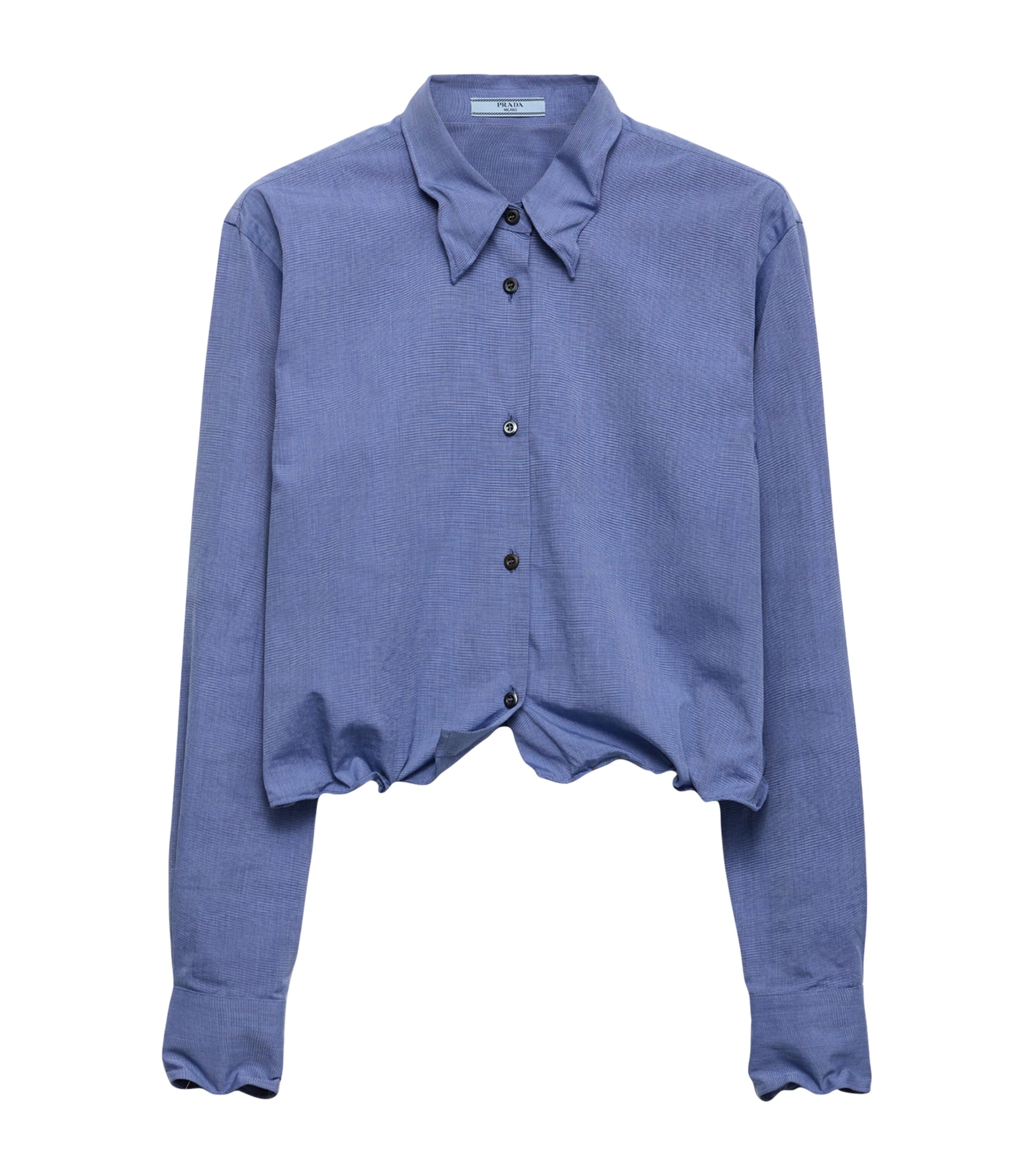 Cotton Shapeable Oversized Shirt F0216 Image 1