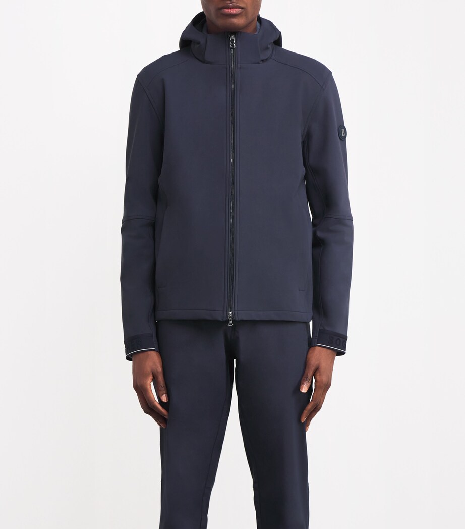 Zip-Up Technical Jacket 464 NAVY Image 3