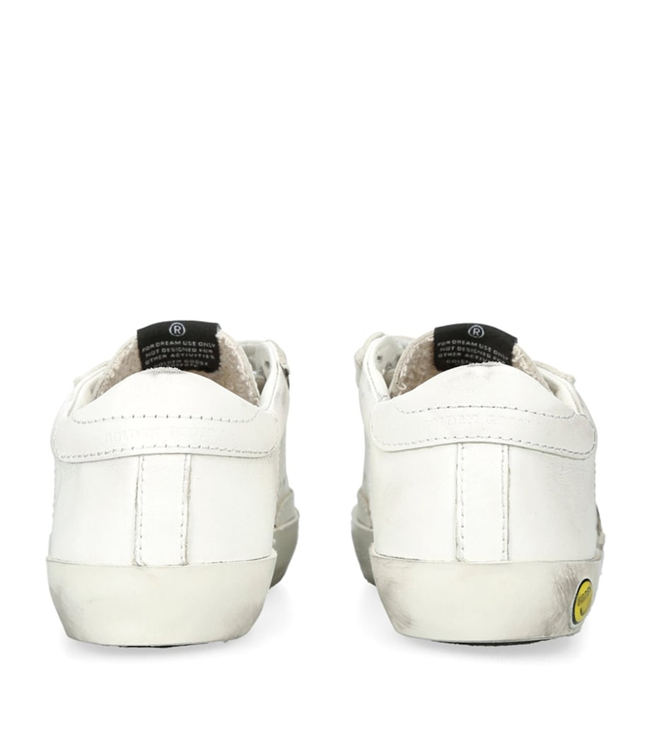 Leather Old School Sneakers WHITE Image 2