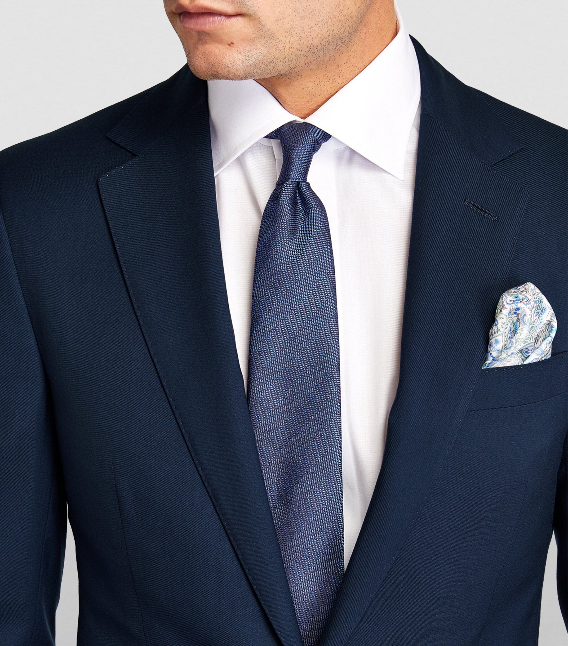 Wool 2-Piece Suit CLASSIC NAVY Image 8