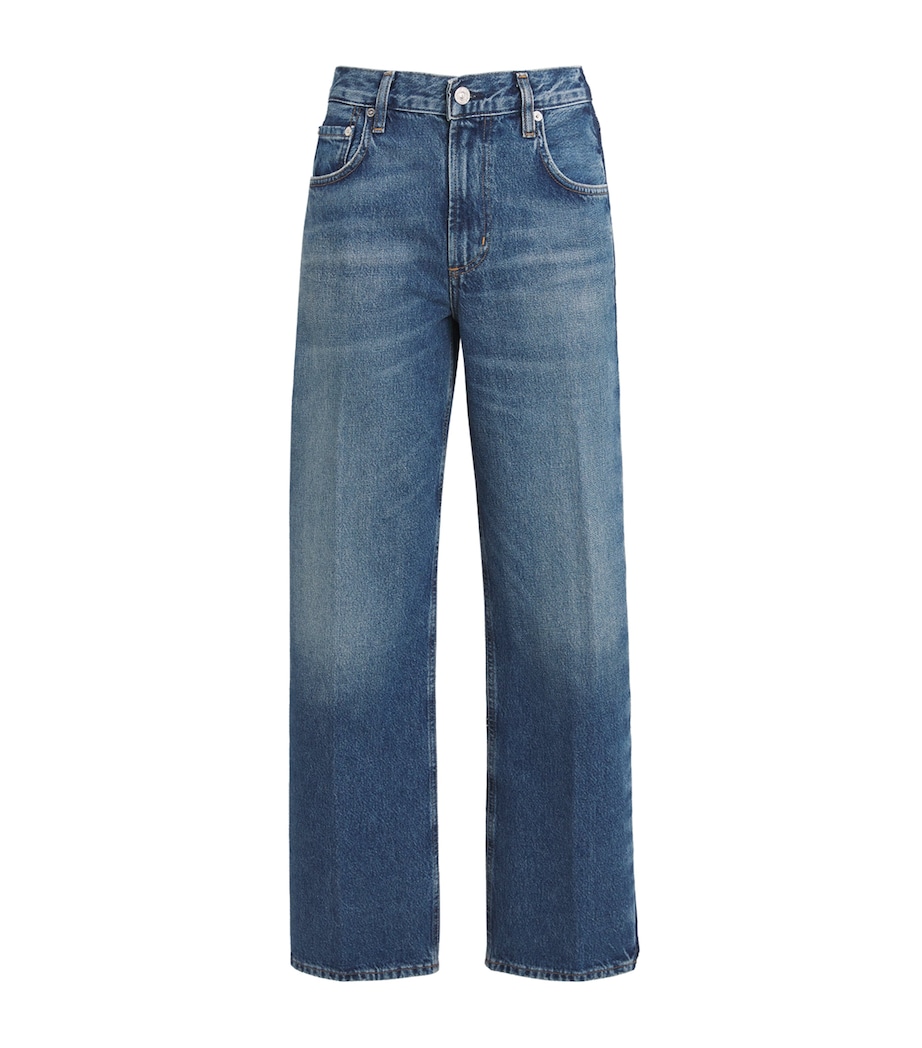 Tuxedo-Detail Lindz Low-Rise Straight Jeans LIRO Image 1