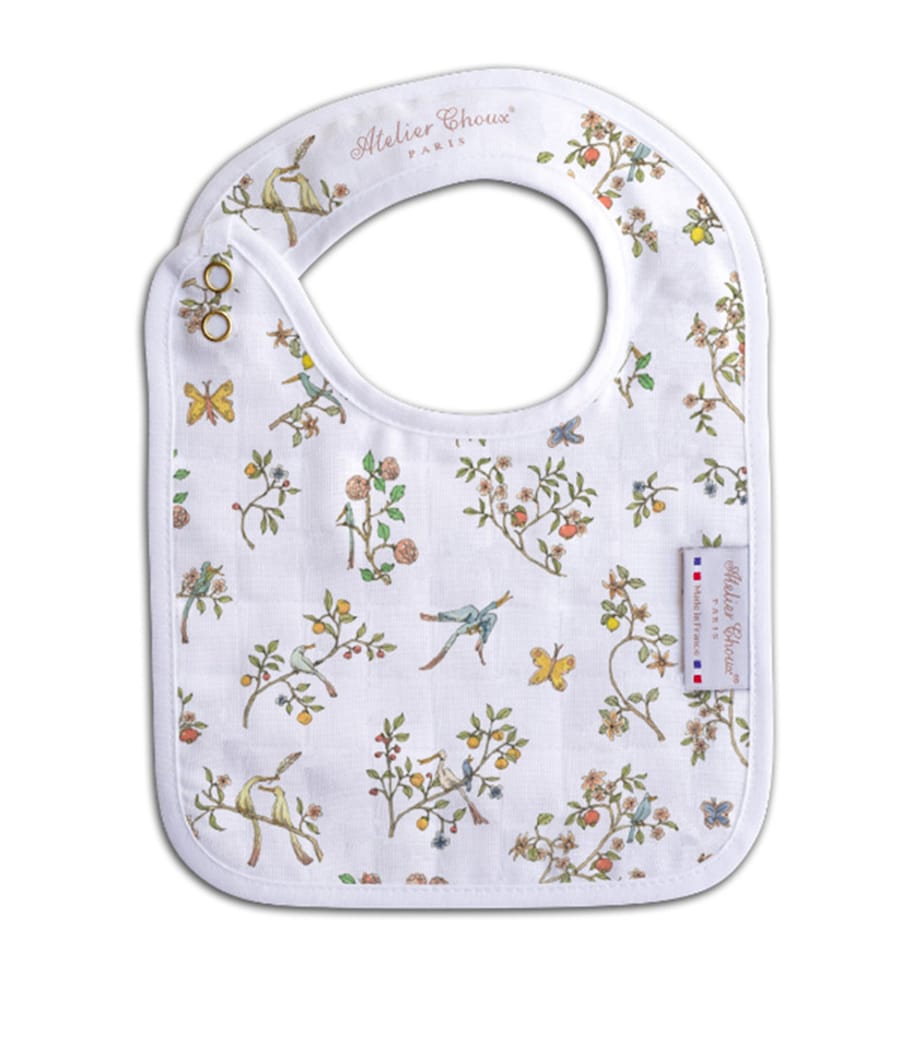 Small Cotton Bloom Bib PINK Image 2
