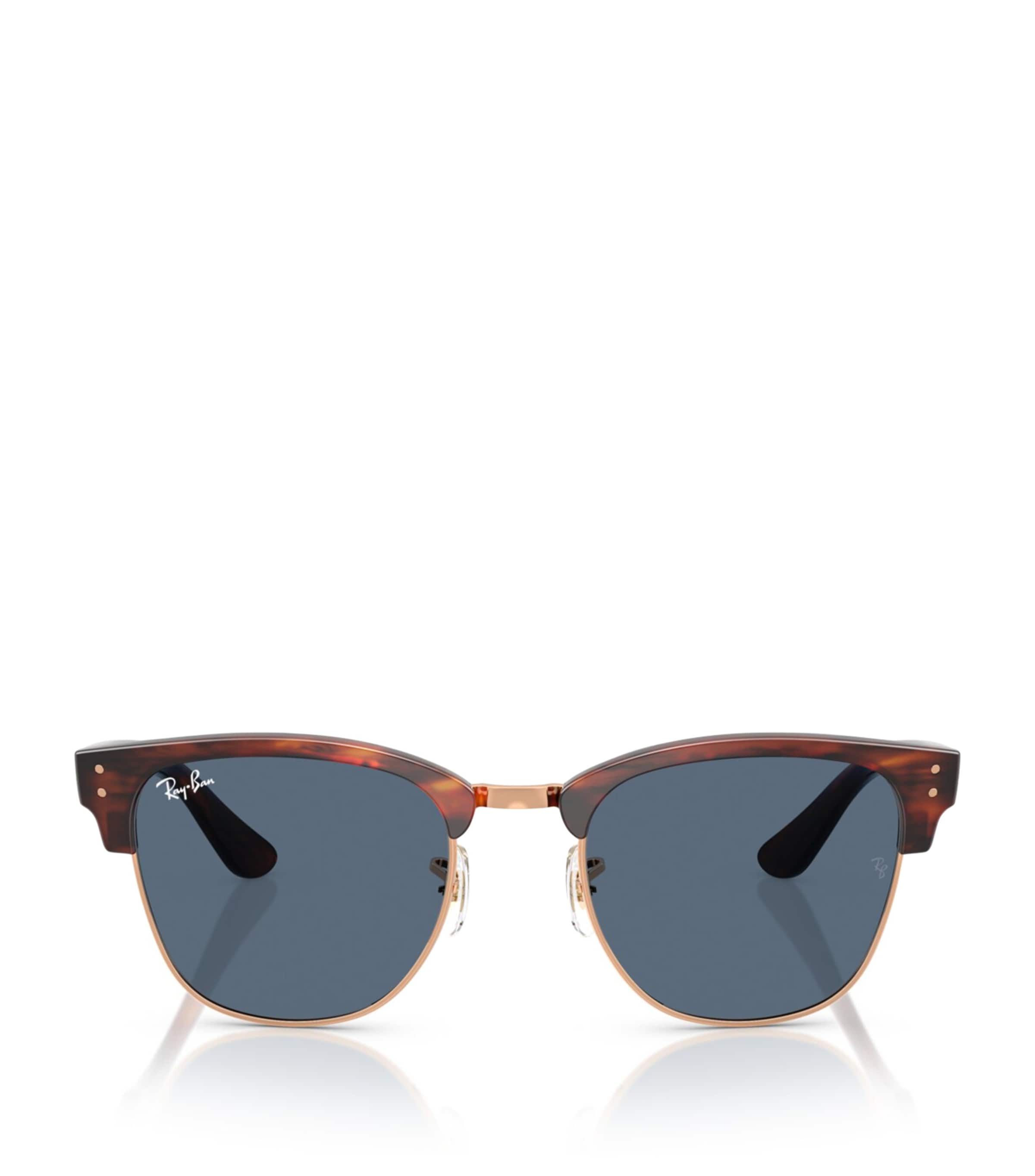 Ray Ban Unisex Clubmaster Reverse Sunglasses, Rbr0504s In Gold
