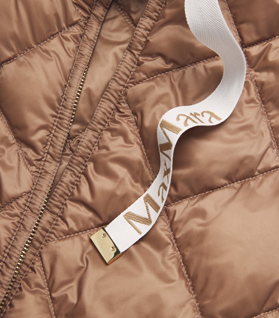 The Cube Down-Padded Gilet BROWN Image 5