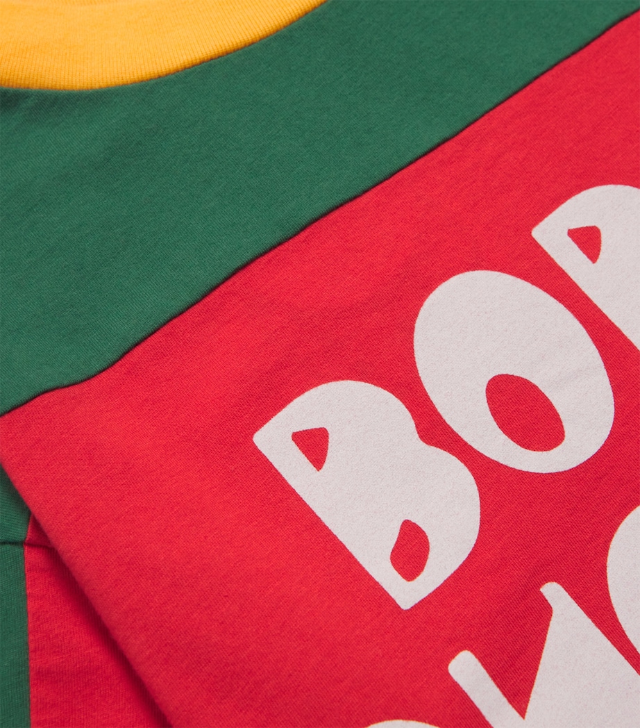 Bobo Choses Cotton Colour-Block Logo T-Shirt (2-13 Months) Image 3