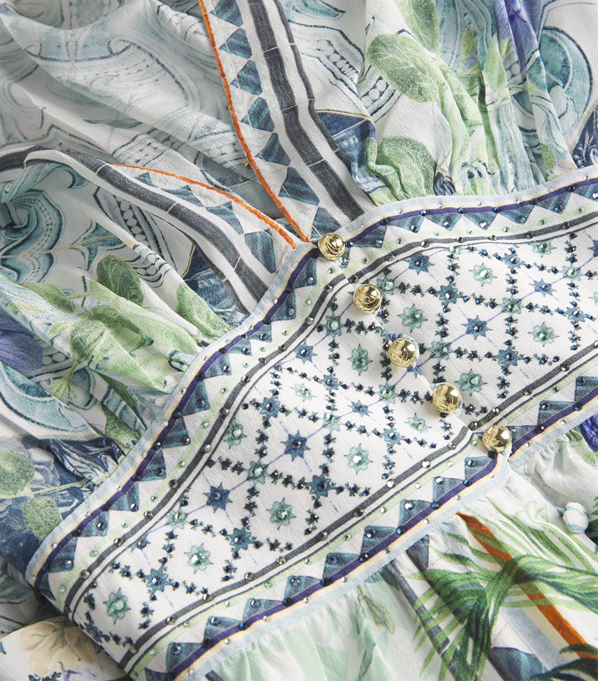 Silk Jardim Party Maxi Dress JARDPART Image 5