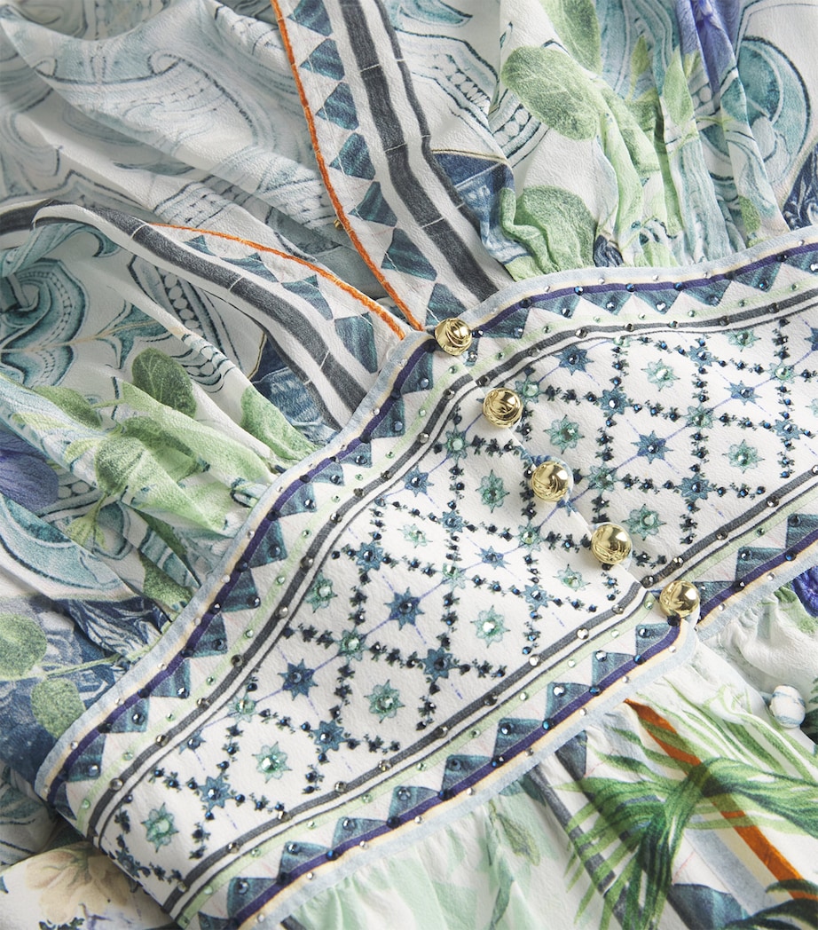 Silk Jardim Party Maxi Dress JARDPART Image 5