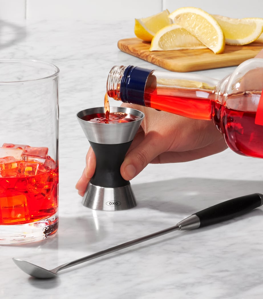 Steel Good Grips Double Jigger SILVER/BLACK Image 4