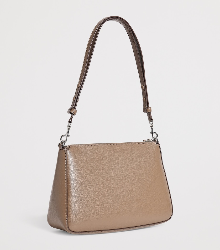 Leather Perry Shoulder Bag 250 WILD MUSHROOM Image 3