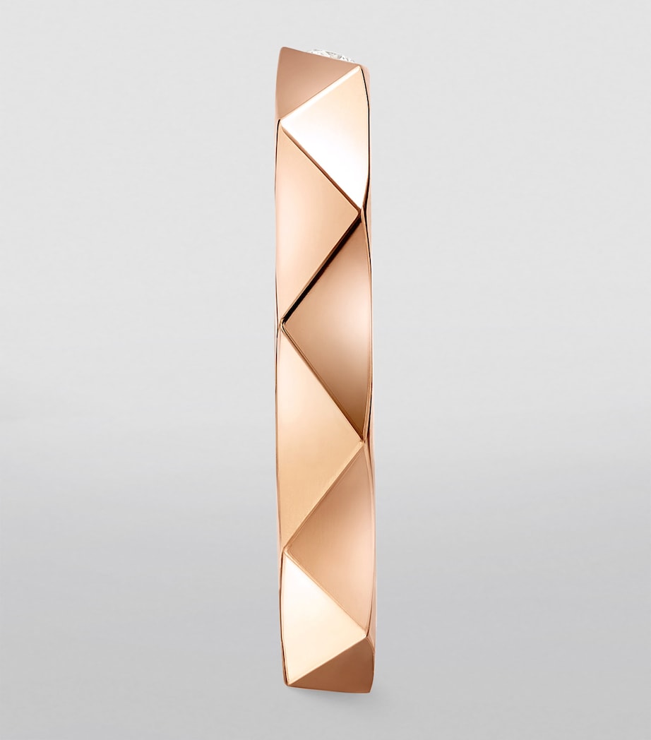 Rose Gold and Diamond Laurence Graff Signature Ring ROSE GOLD Image 2