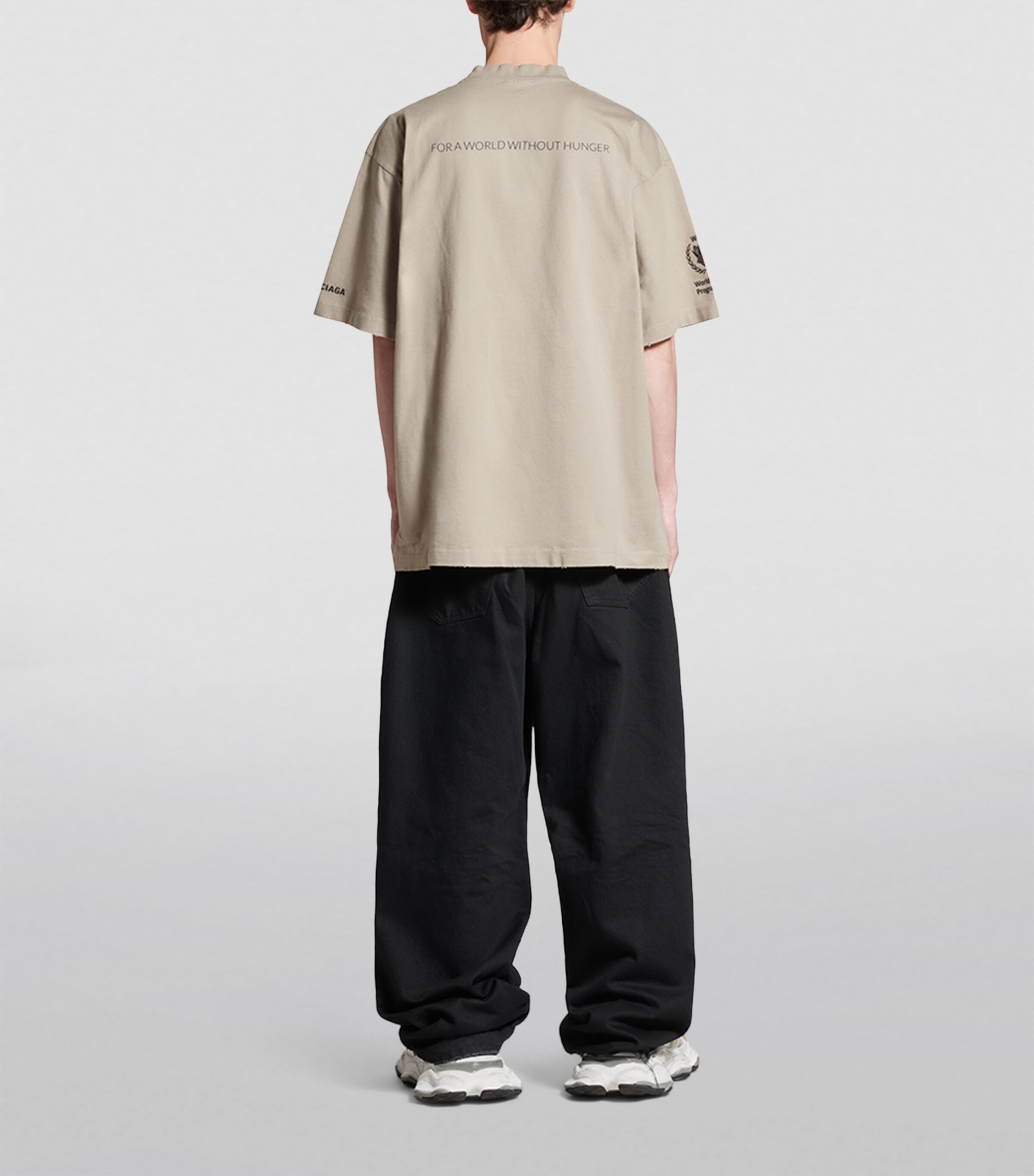 Balenciaga White x World Food Programme Oversized T-Shirt | Harrods US
