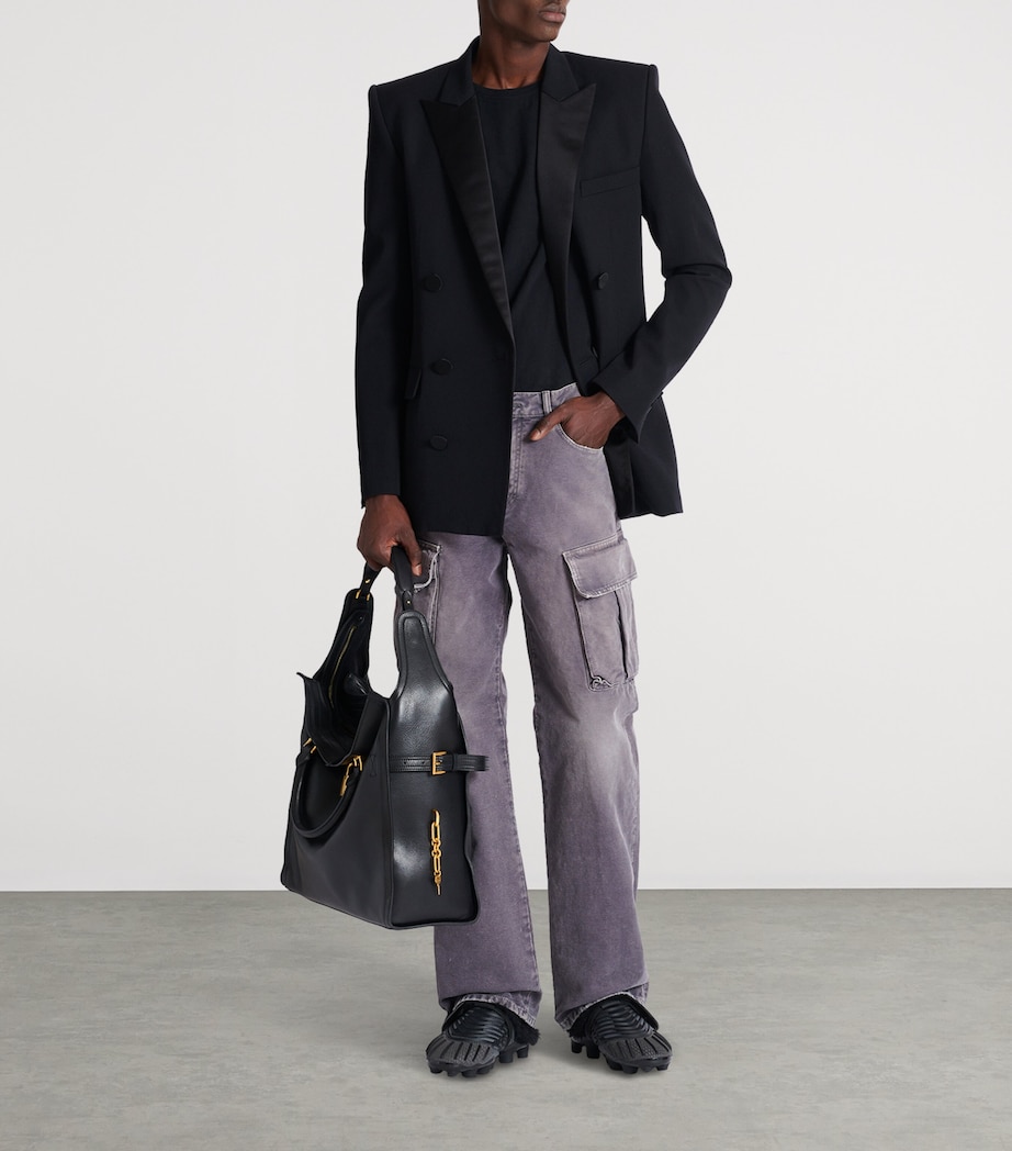 Silk Chain Print Shirt 9CO GRIS DENIM Image 2