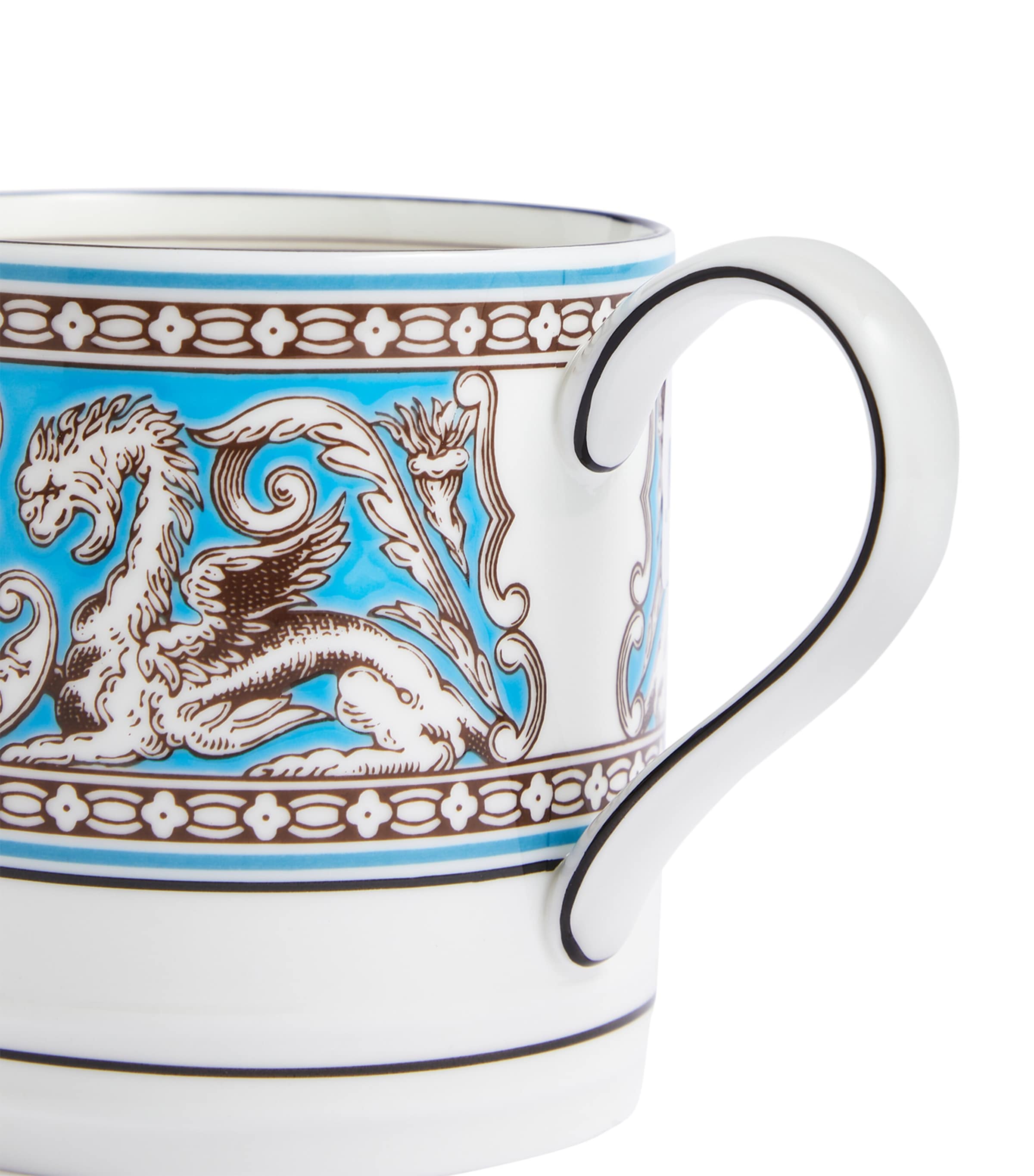 Florentine Turquoise Mug TURQUOISE Image 2