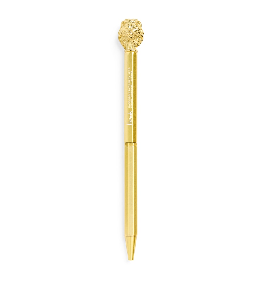 Lion Ballpoint Pen GOLD Image 1