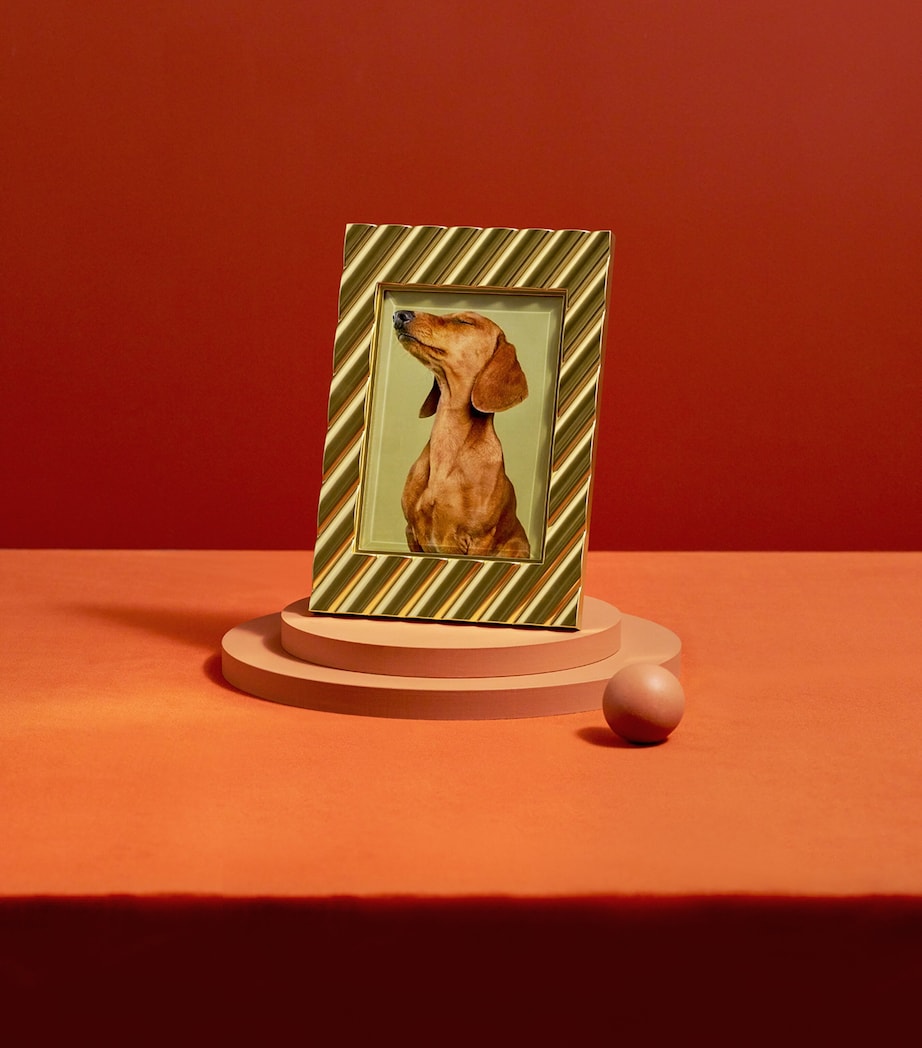 L'Objet Maxime Photo Frame (4” x 6”) Gold Image 4