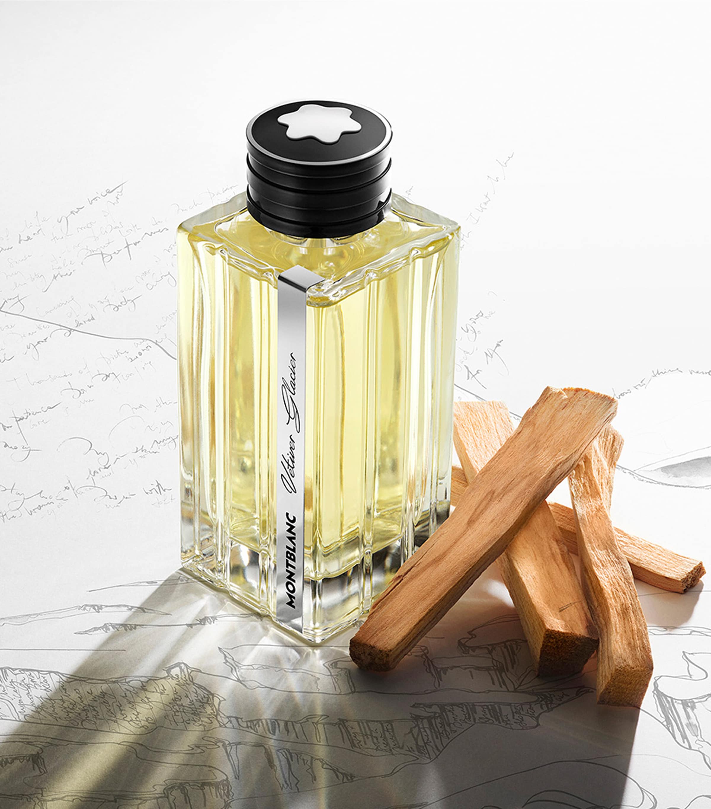 x Montblanc Vetiver Glacier Eau de Parfum (125ml) NO COLOUR Image 3