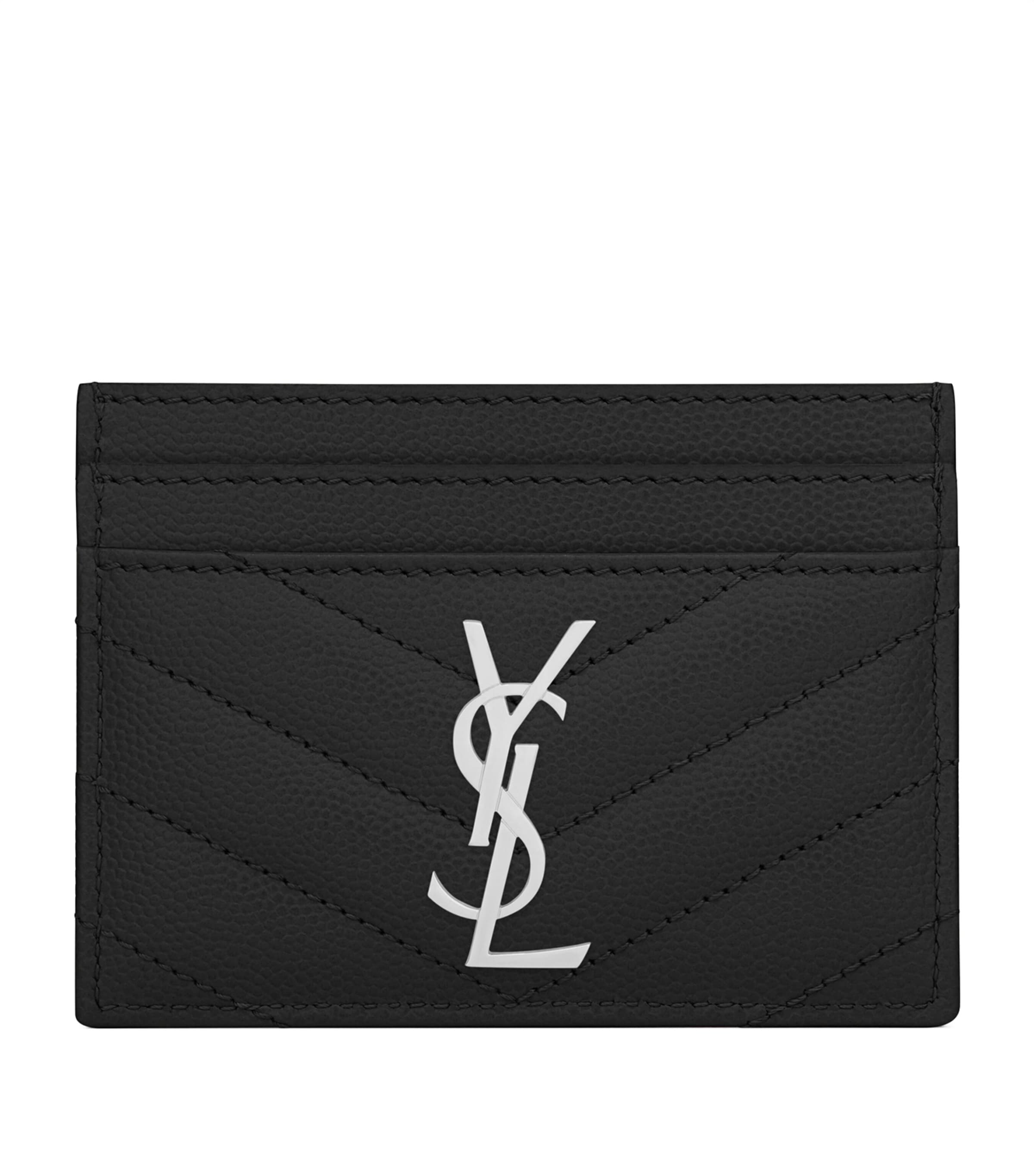 Saint Laurent Monogram Saint Laurent Matelassé Card Holder | Women Accessories | Card Holders | Designers | Saint Laurent