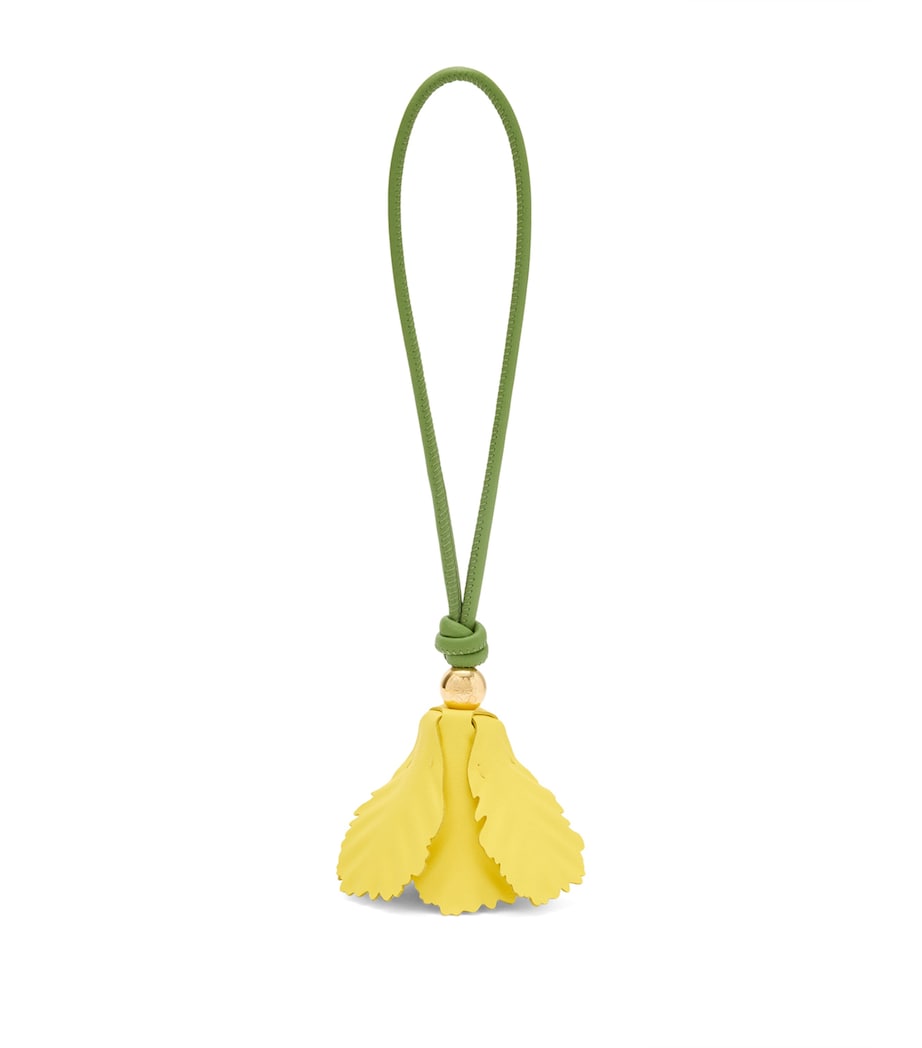 x Paula's Ibiza Tulip Bag Charm YELLOW Image 1