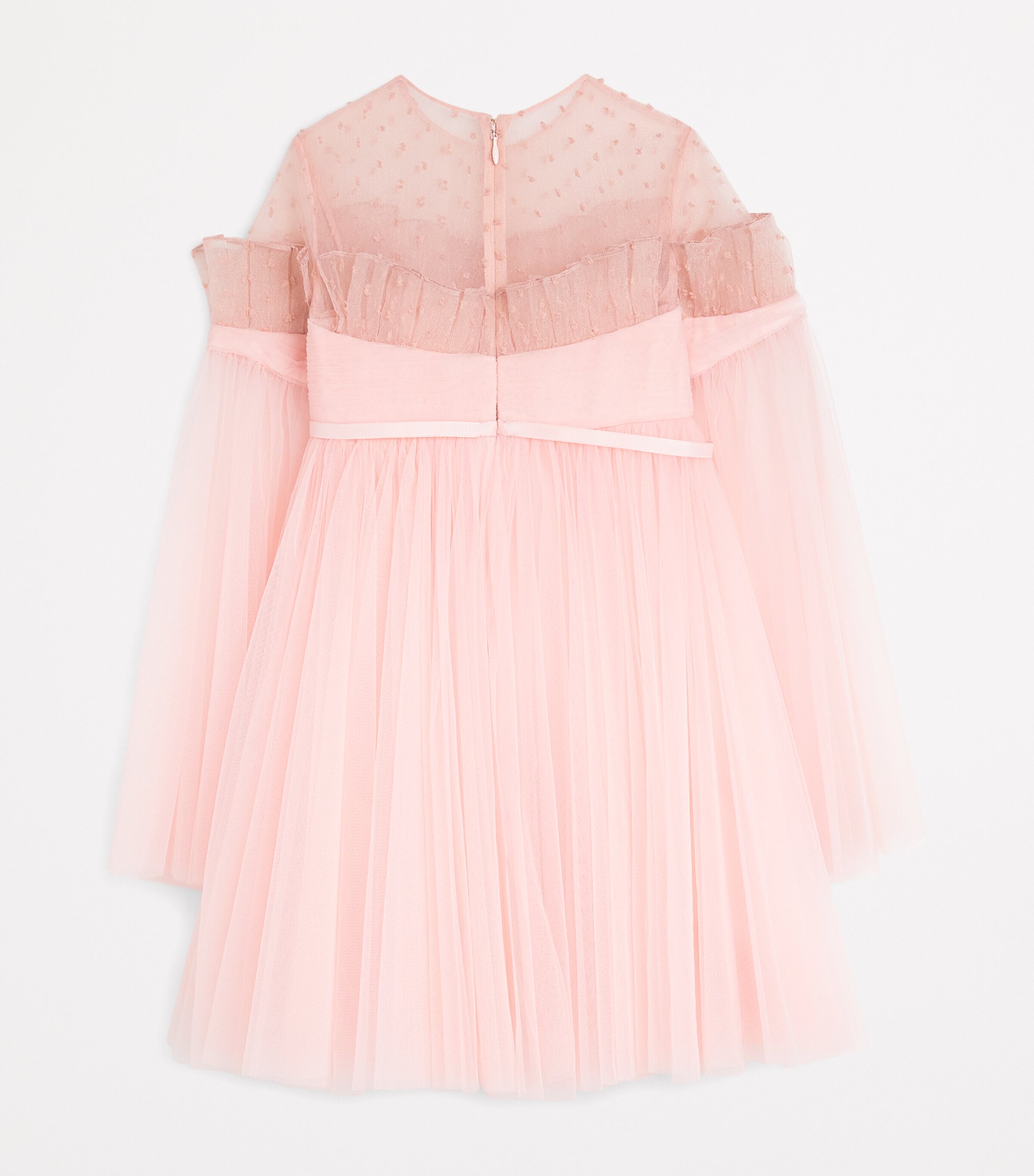 Tulle Embellished Rafaella Dress (2-14 Years) PINK Image 2