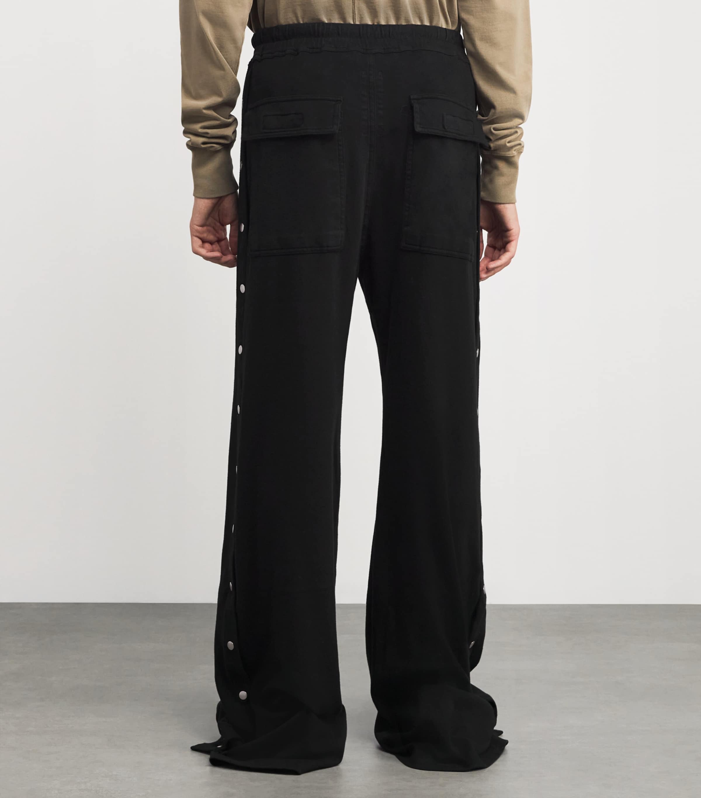Cotton Pusher Trousers BLACK/ 09 Image 4