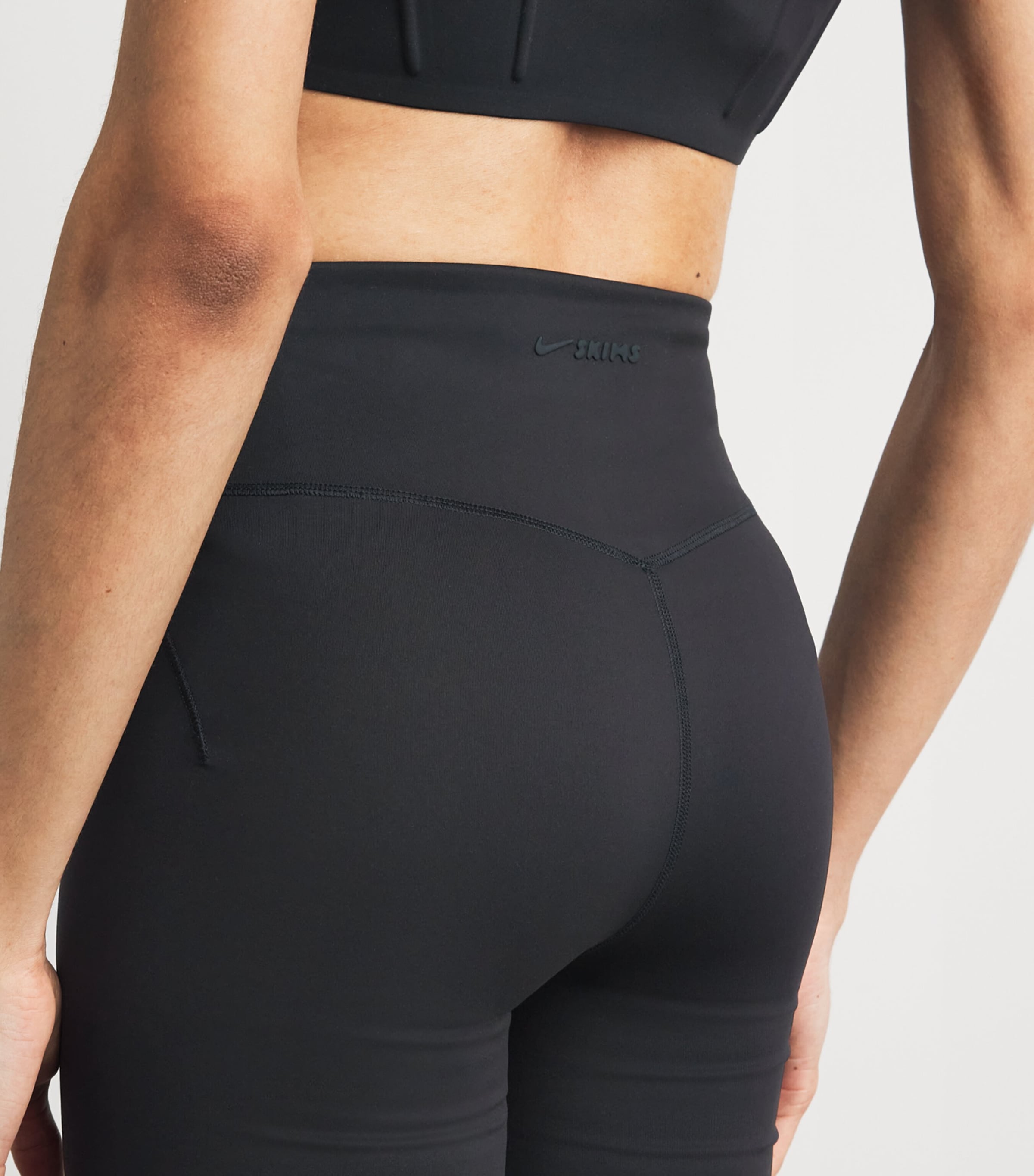 NikeSKIMS Womens NikeSKIMS Bike Shorts Obsidian Image 3