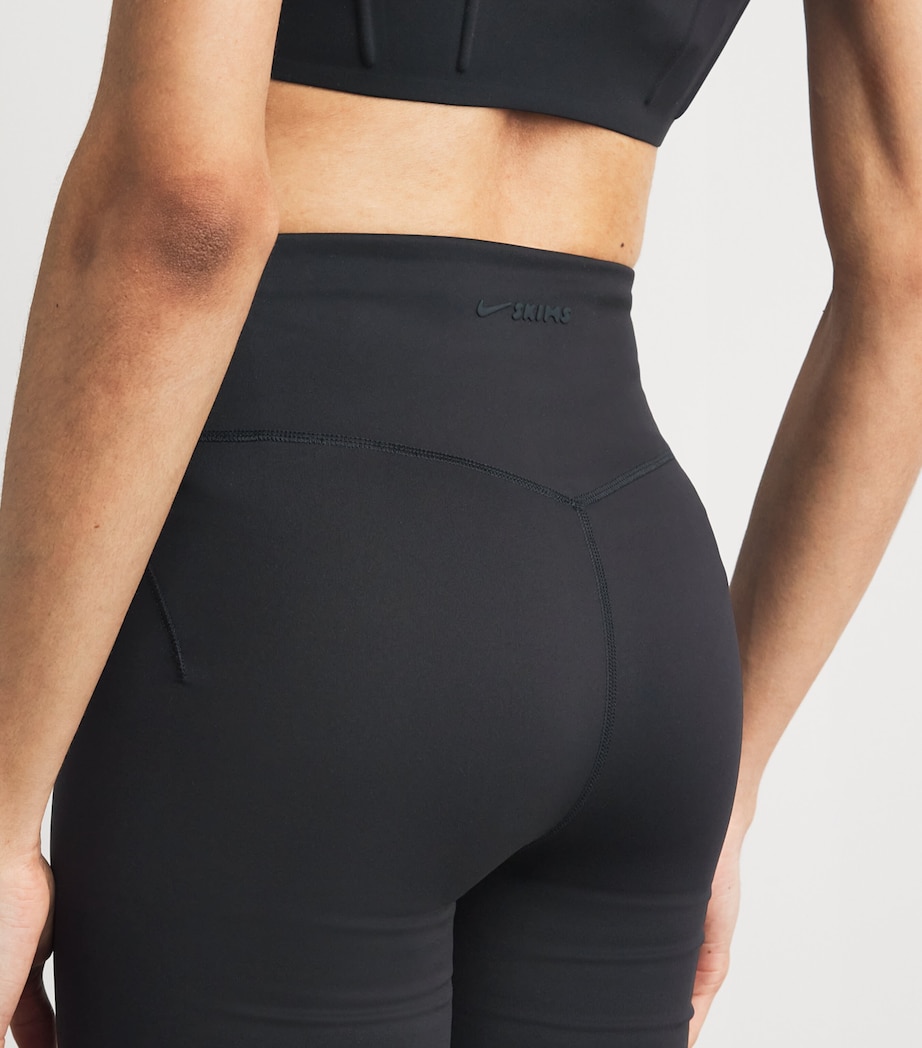 NikeSKIMS Womens NikeSKIMS Bike Shorts Obsidian Image 3