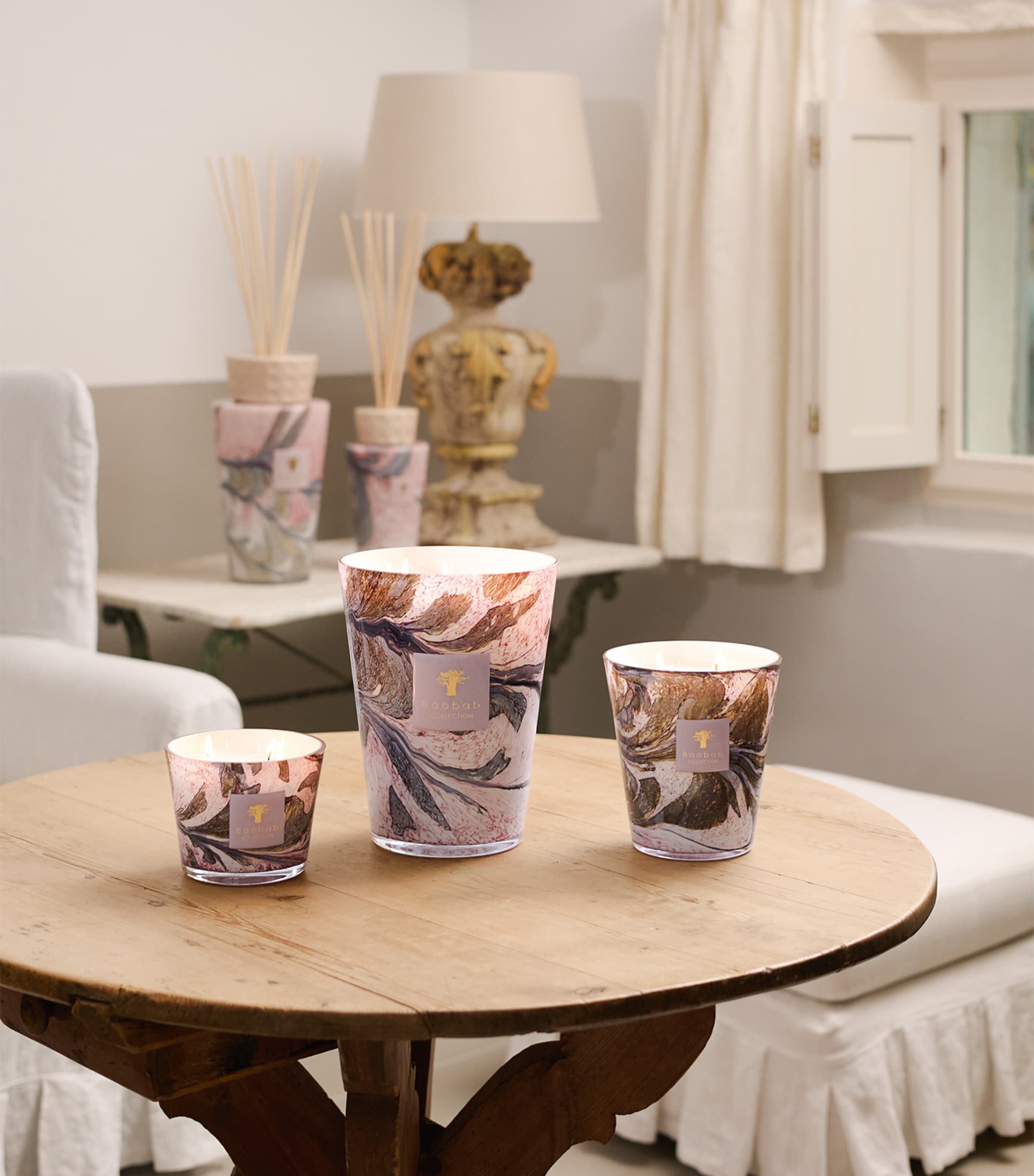 Baobab Collection Manon Scented Candle (190g) Red Image 4