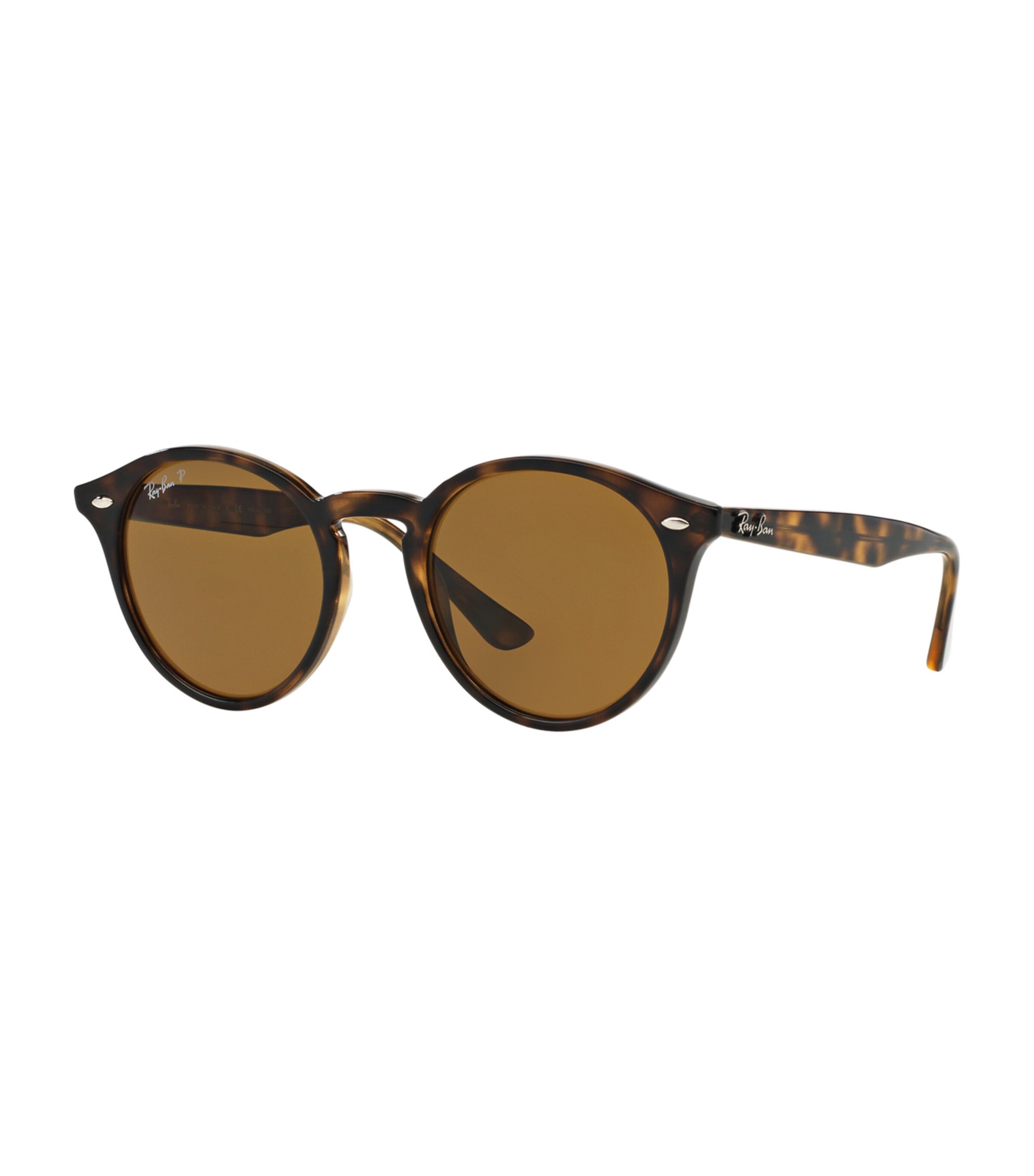 Phanto Round Sunglasses BROWN Image 2