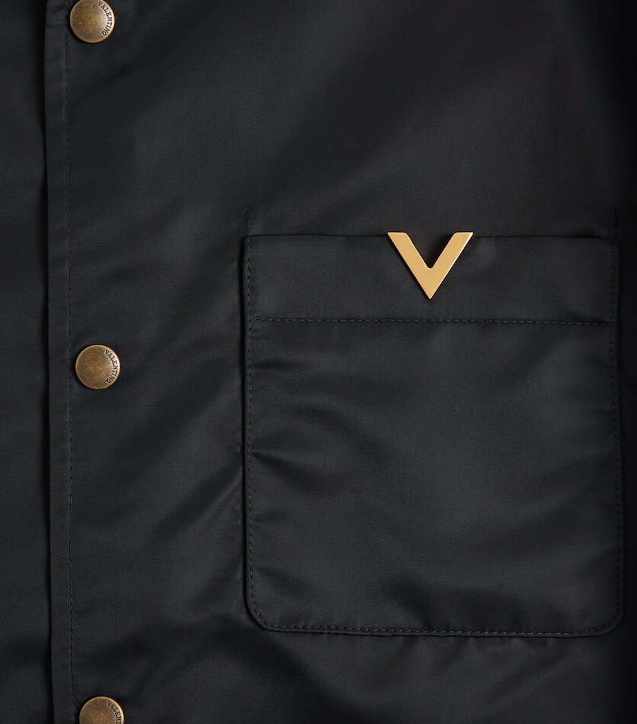 Valentino Garavani Mens Technical VGold Overshirt Image 7