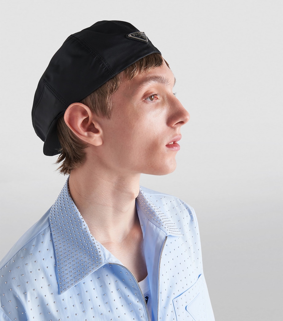 Re-Nylon Flat Cap F0002 Image 3